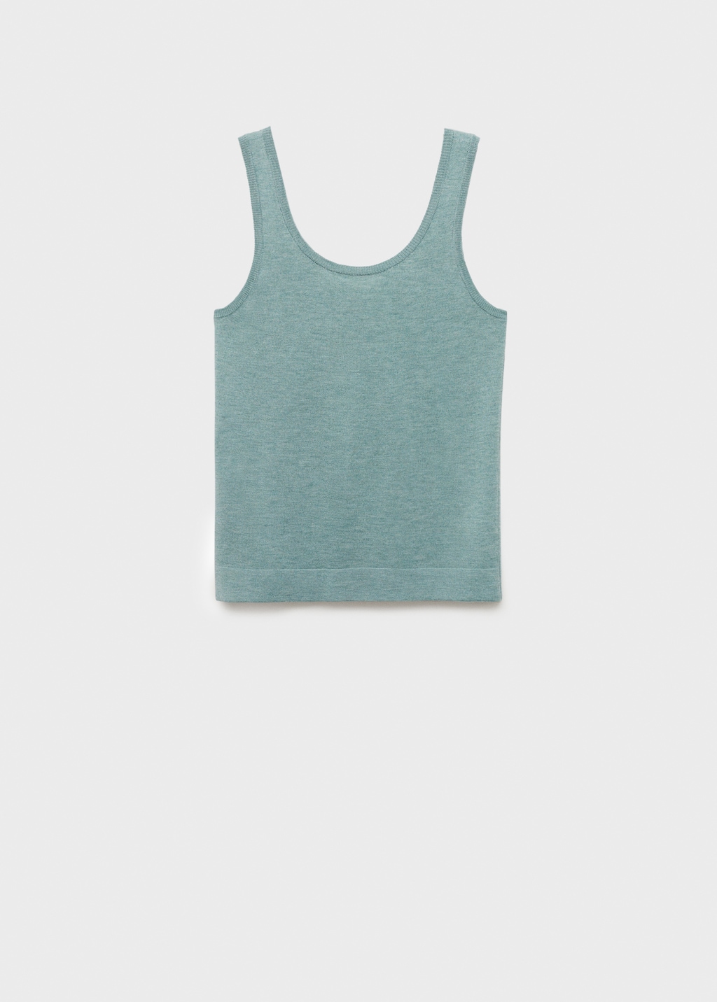 Mango Rib-knit tank top