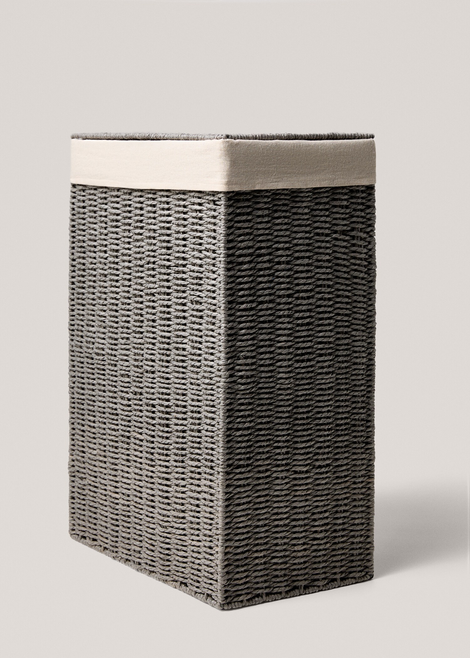 Grand panier à linge en papier tressé - Détail de l'article 1