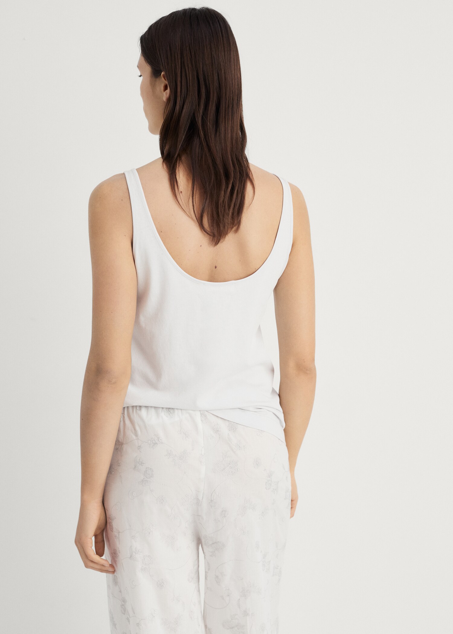 Débardeur de pyjama - Verso de l’article
