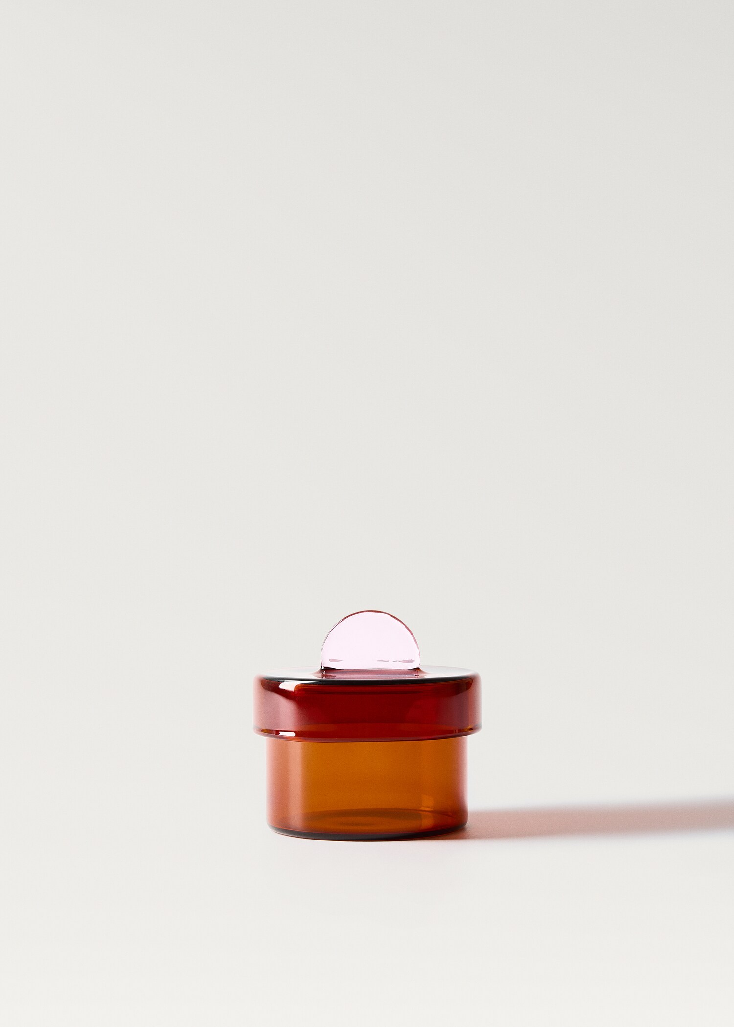 Coloured borosilicate pot - Article without model