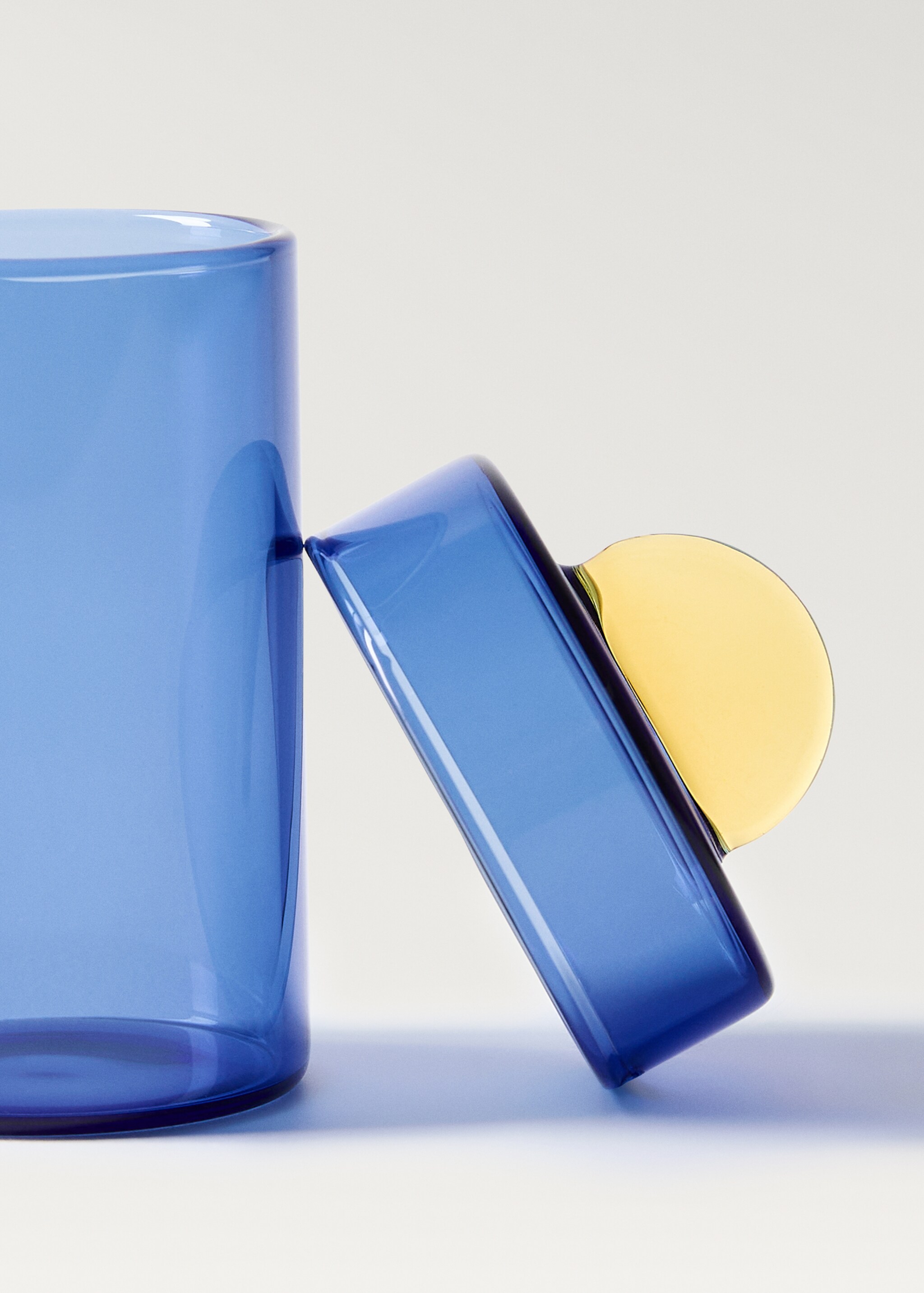 Farbige Dose aus Borosilikatglas - Detail des Artikels 2