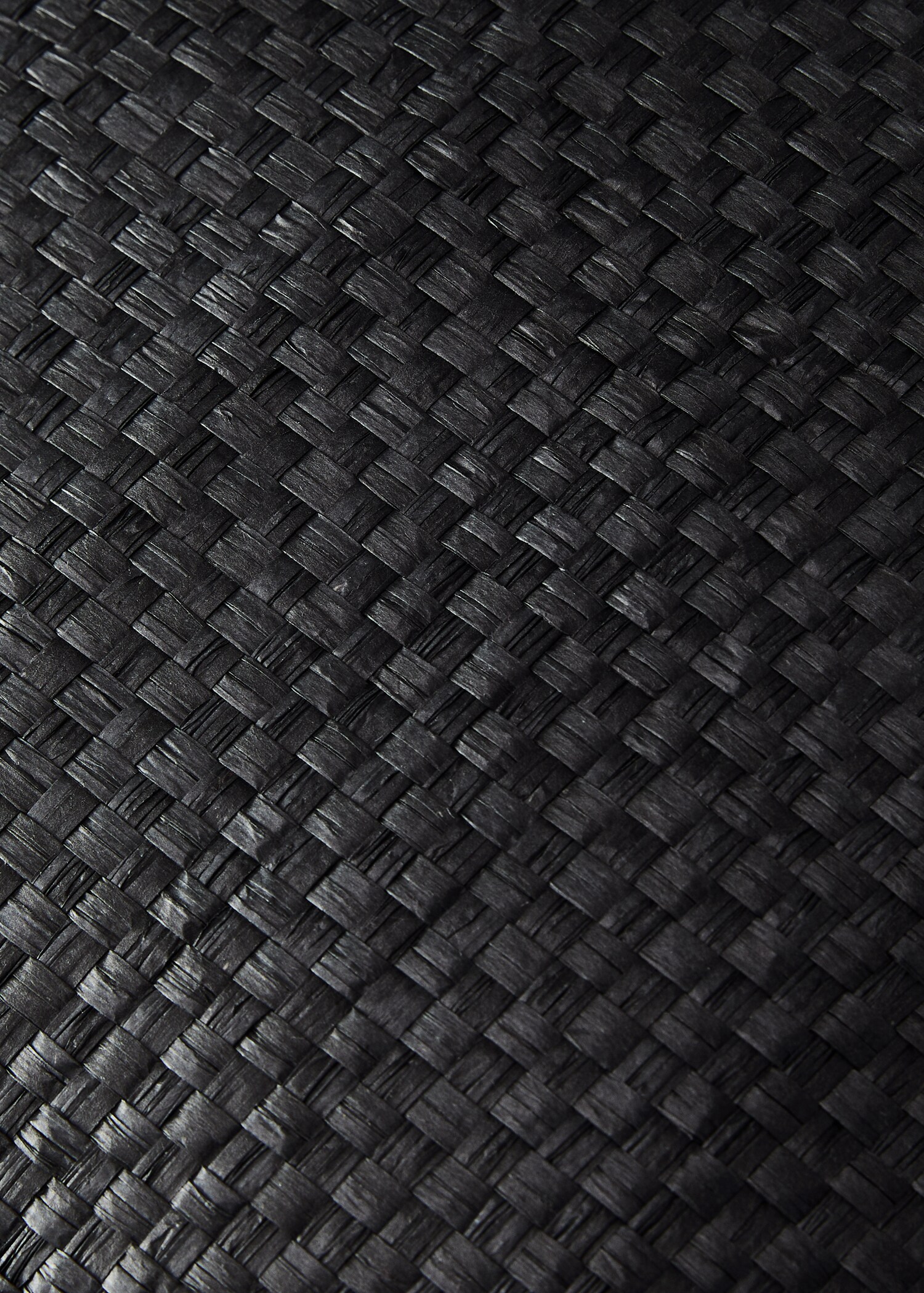 Kuddfodral i flätat papper med passpoal 45x45 cm - Detaljer om artikeln 2