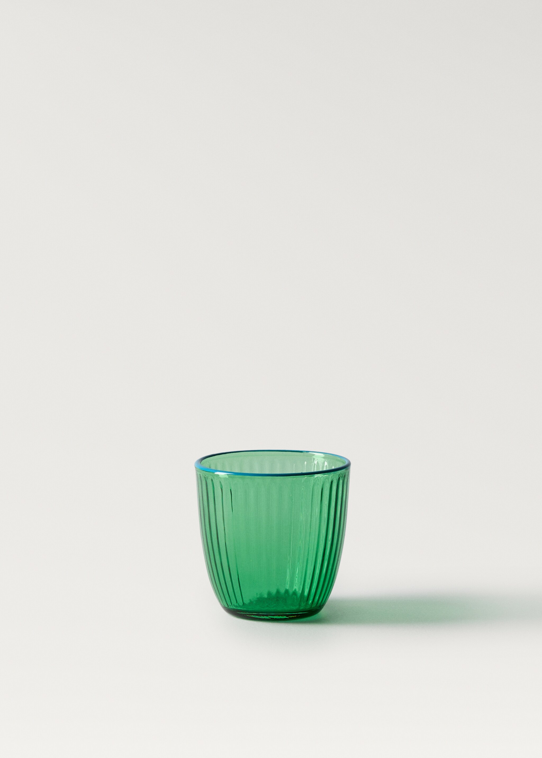 Vaso diseño bicolor textura rayas - Artículo sin modelo