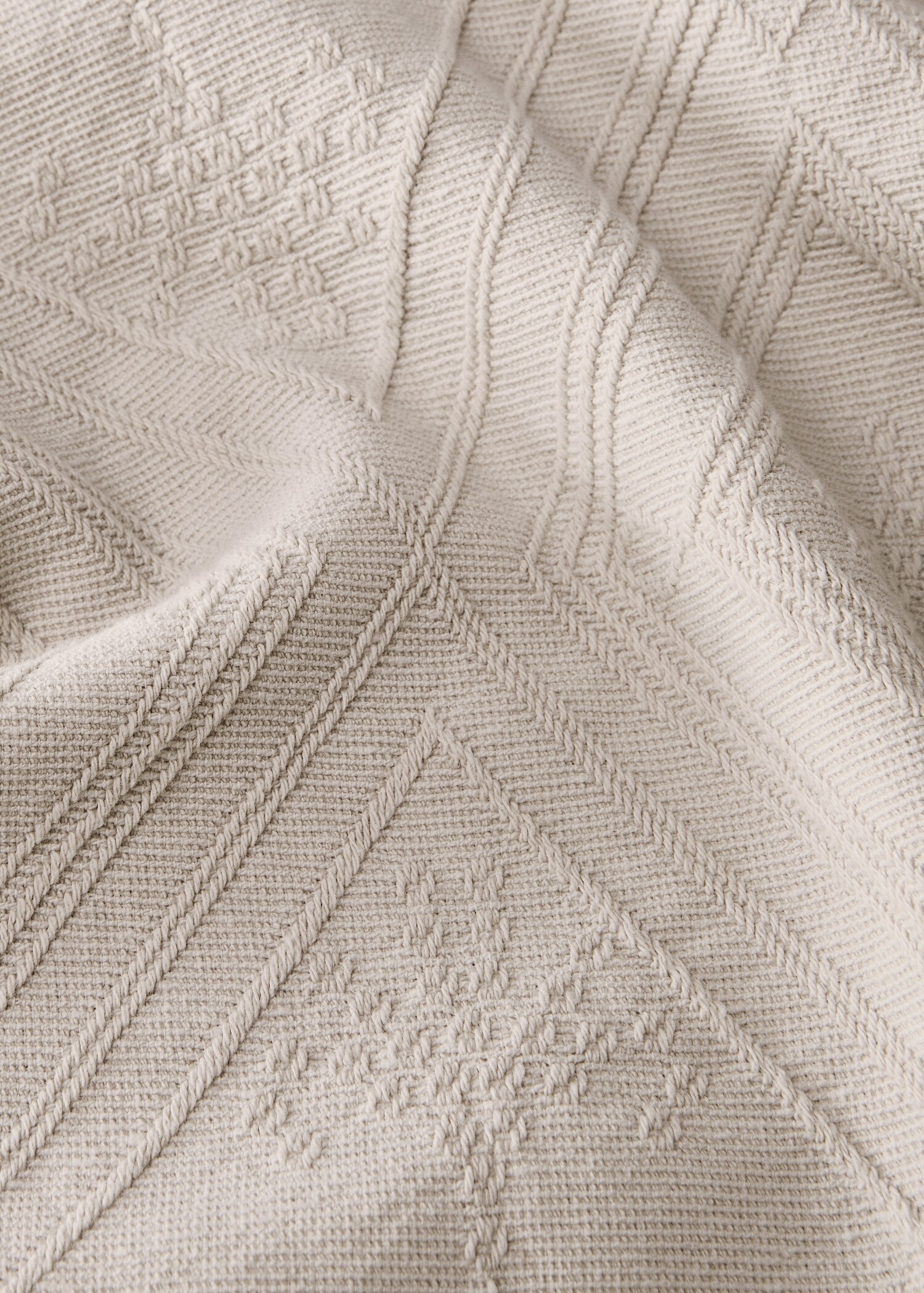Cotton jacquard bedspread for 180/200 cm bed - Details of the article 2