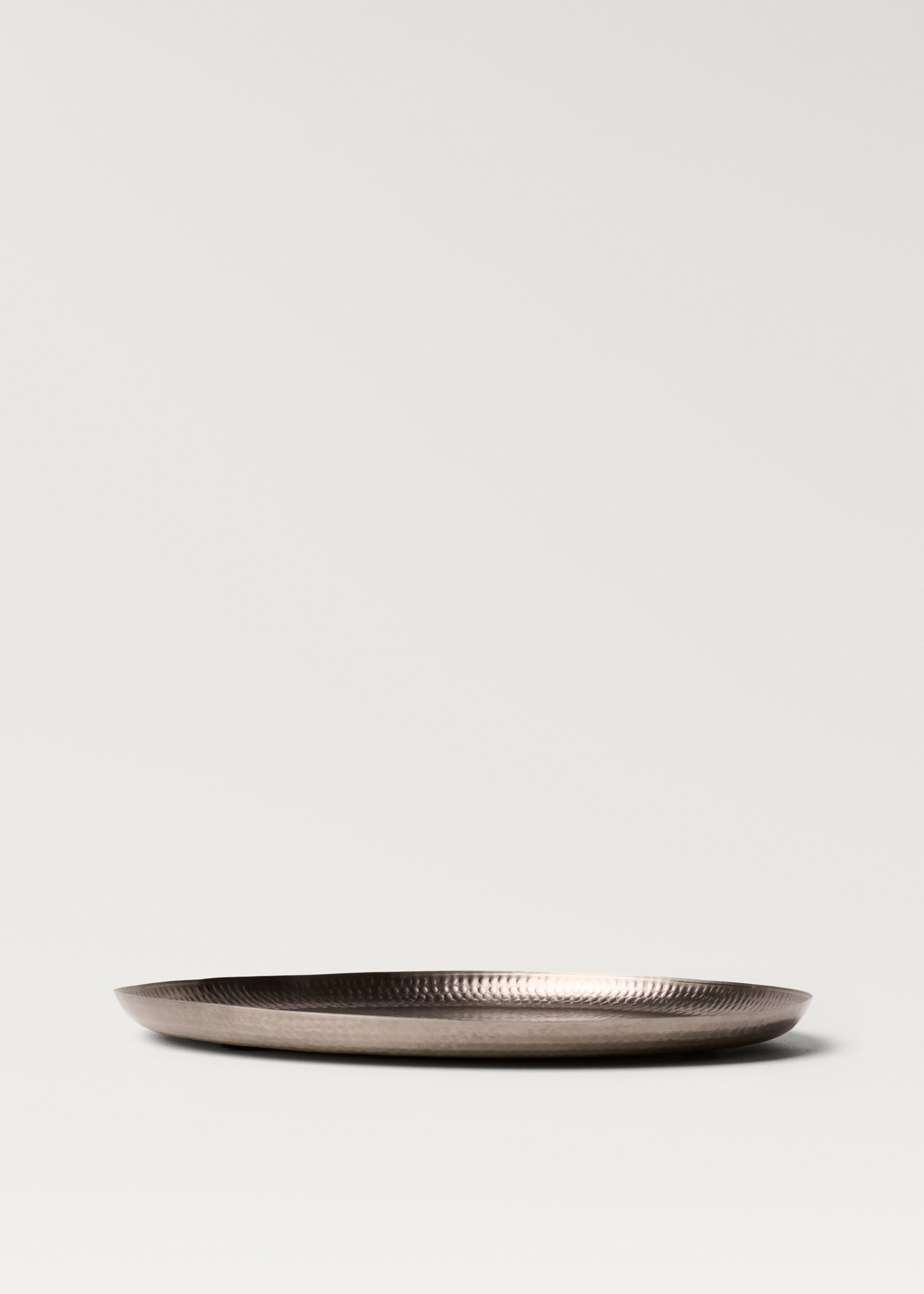 Large hammered metal tray - Article without model