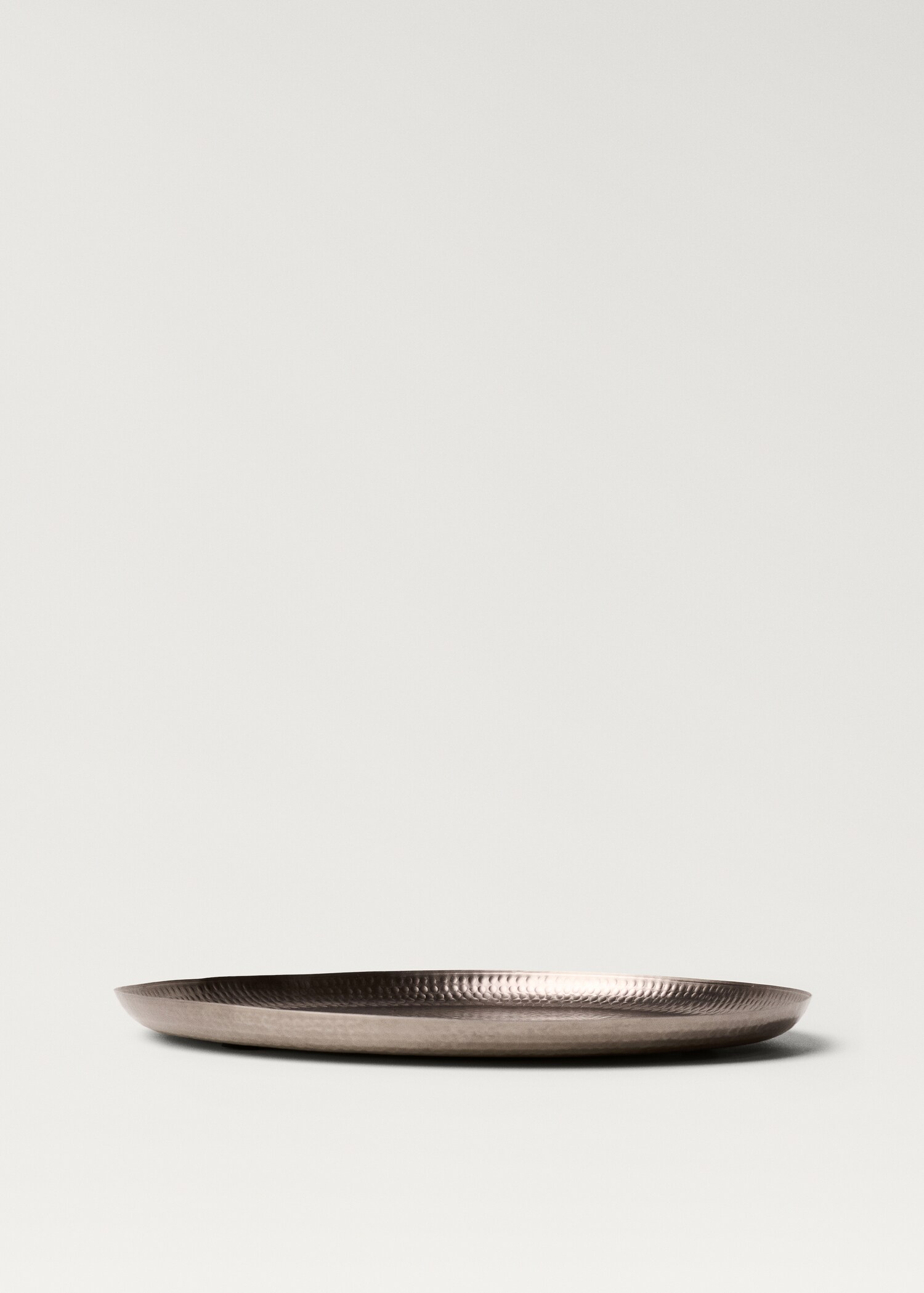 Large hammered metal tray - Article without model
