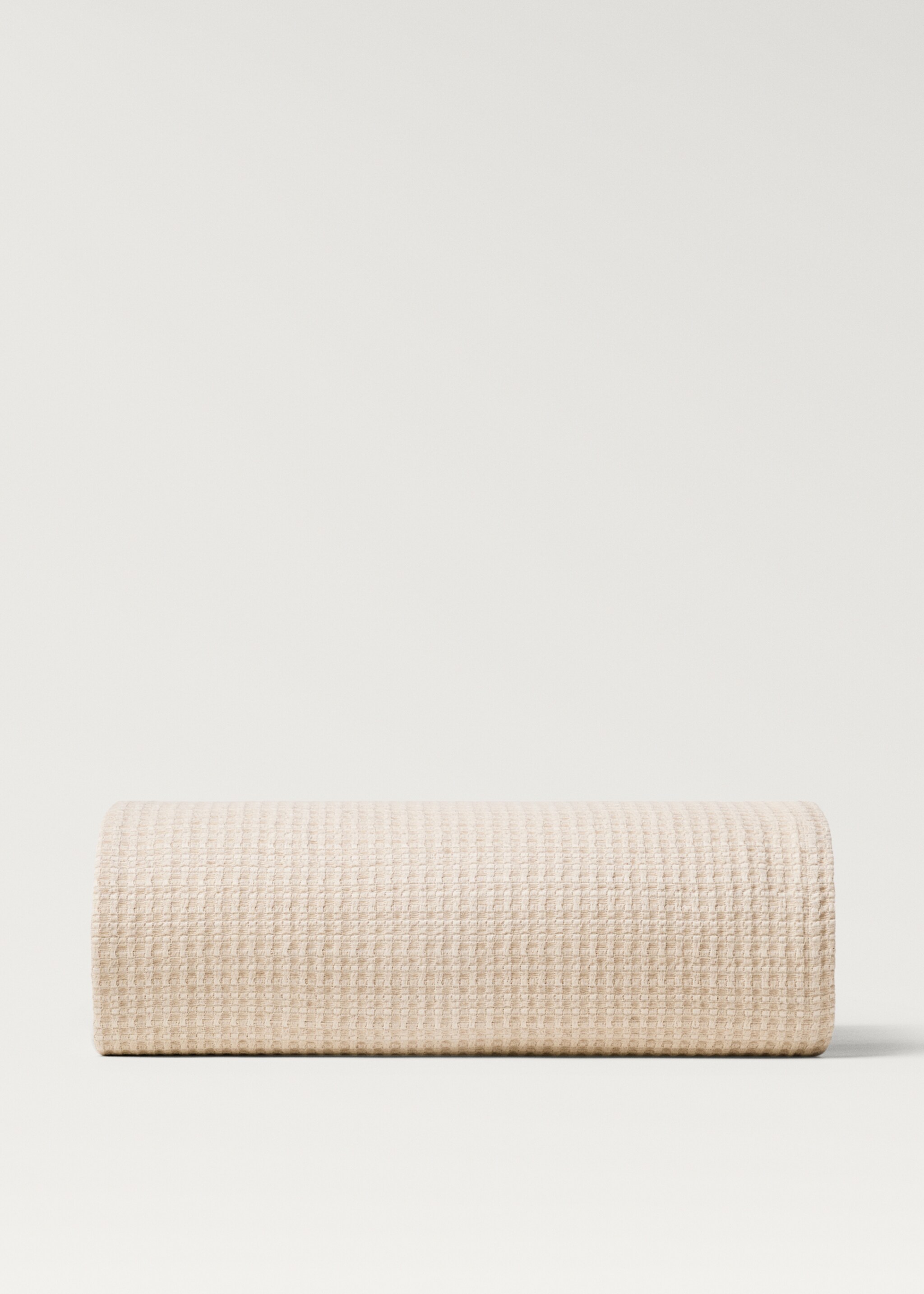 Colcha lino algodón textura cama 180/200 cm - Artículo sin modelo
