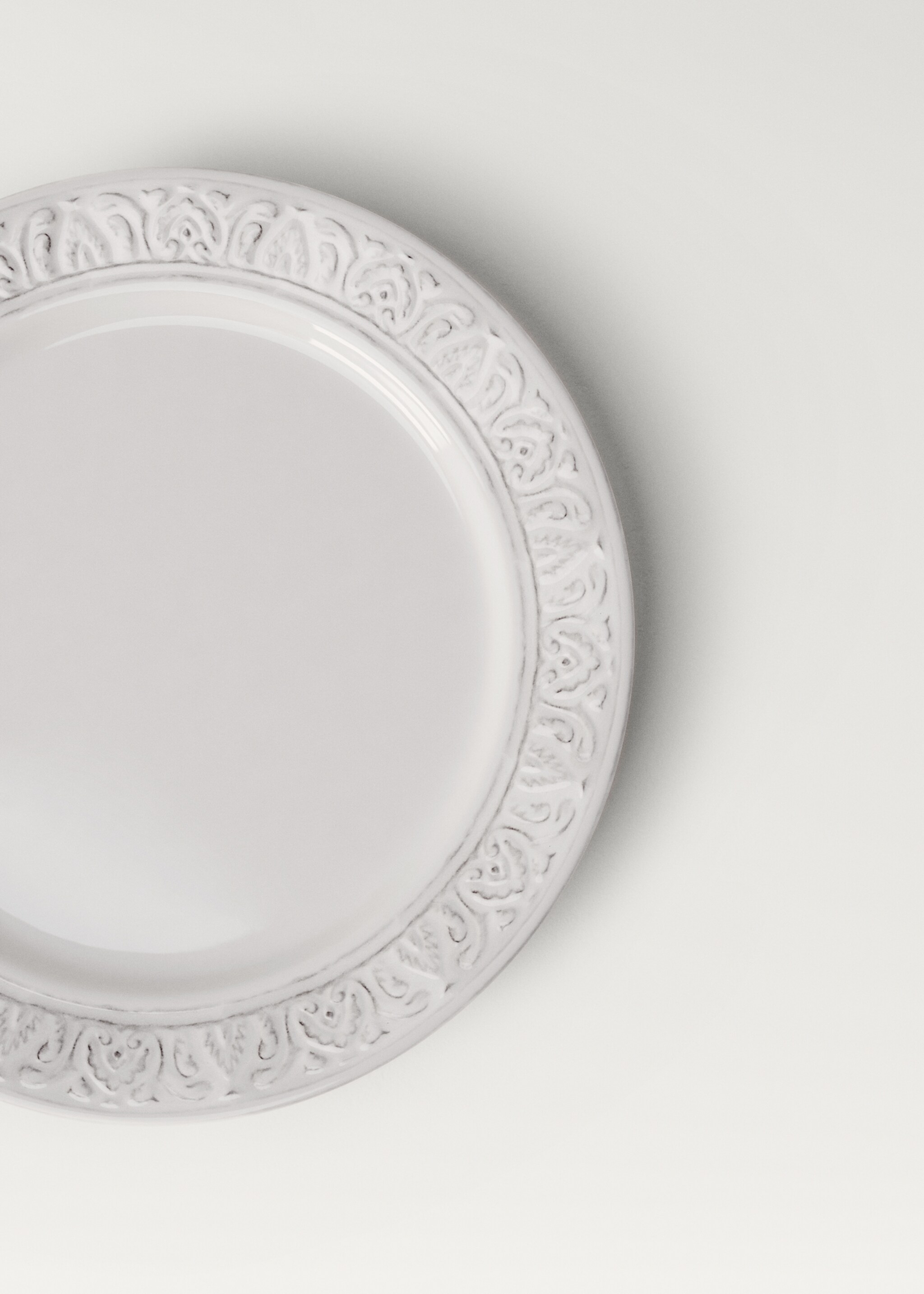 Plato postre gres cenefa - Detalle del artículo 1