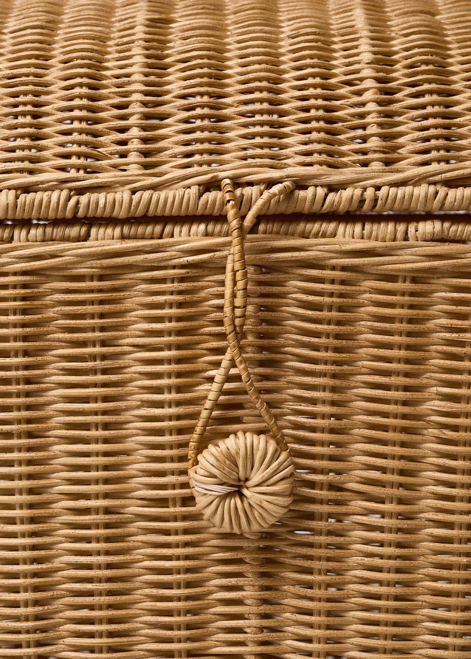 Große Rattan-Korbtruhe - Detail des Artikels 2