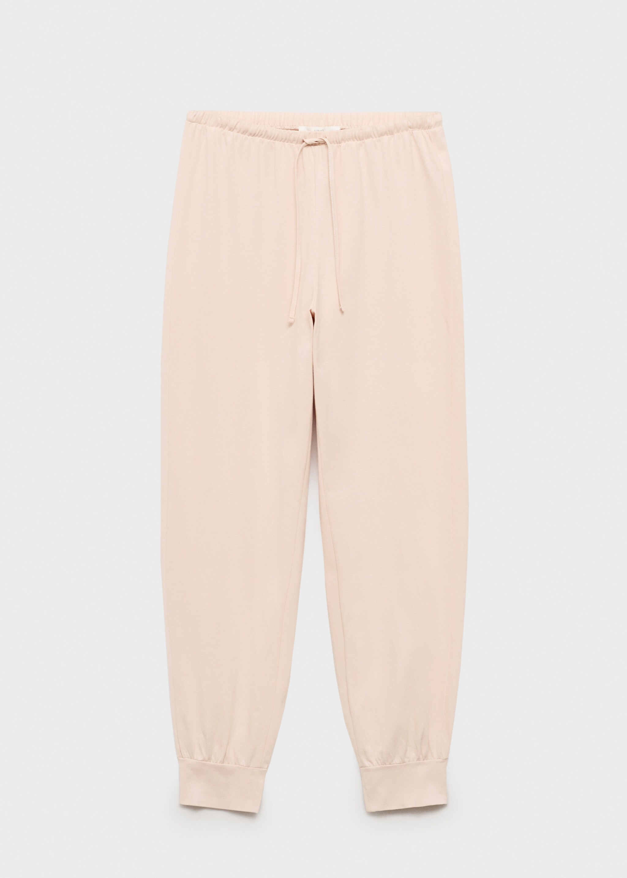 Cotton trousers with soft finish - Article without model, Salmon. Ref: 87072971-00.