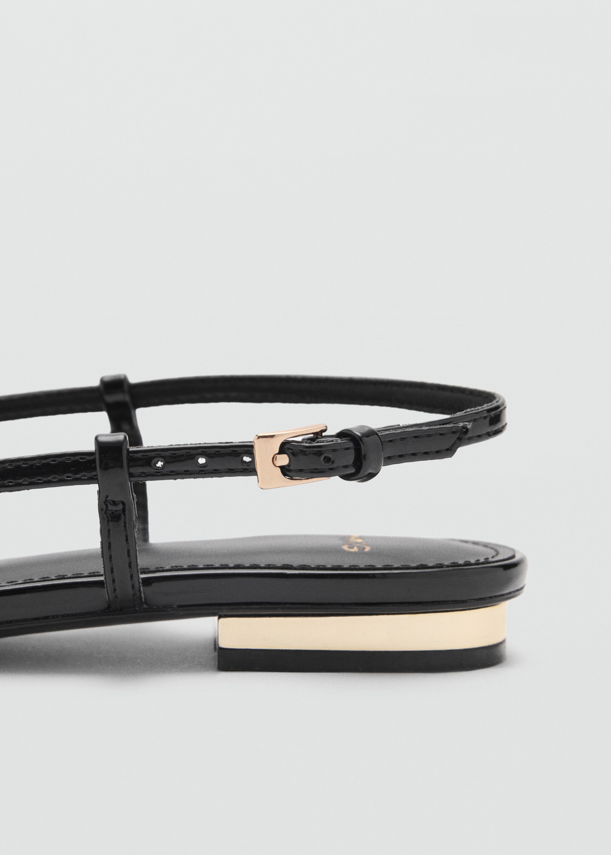 Ballet flats with decorative bow tie - Details of the article 1
