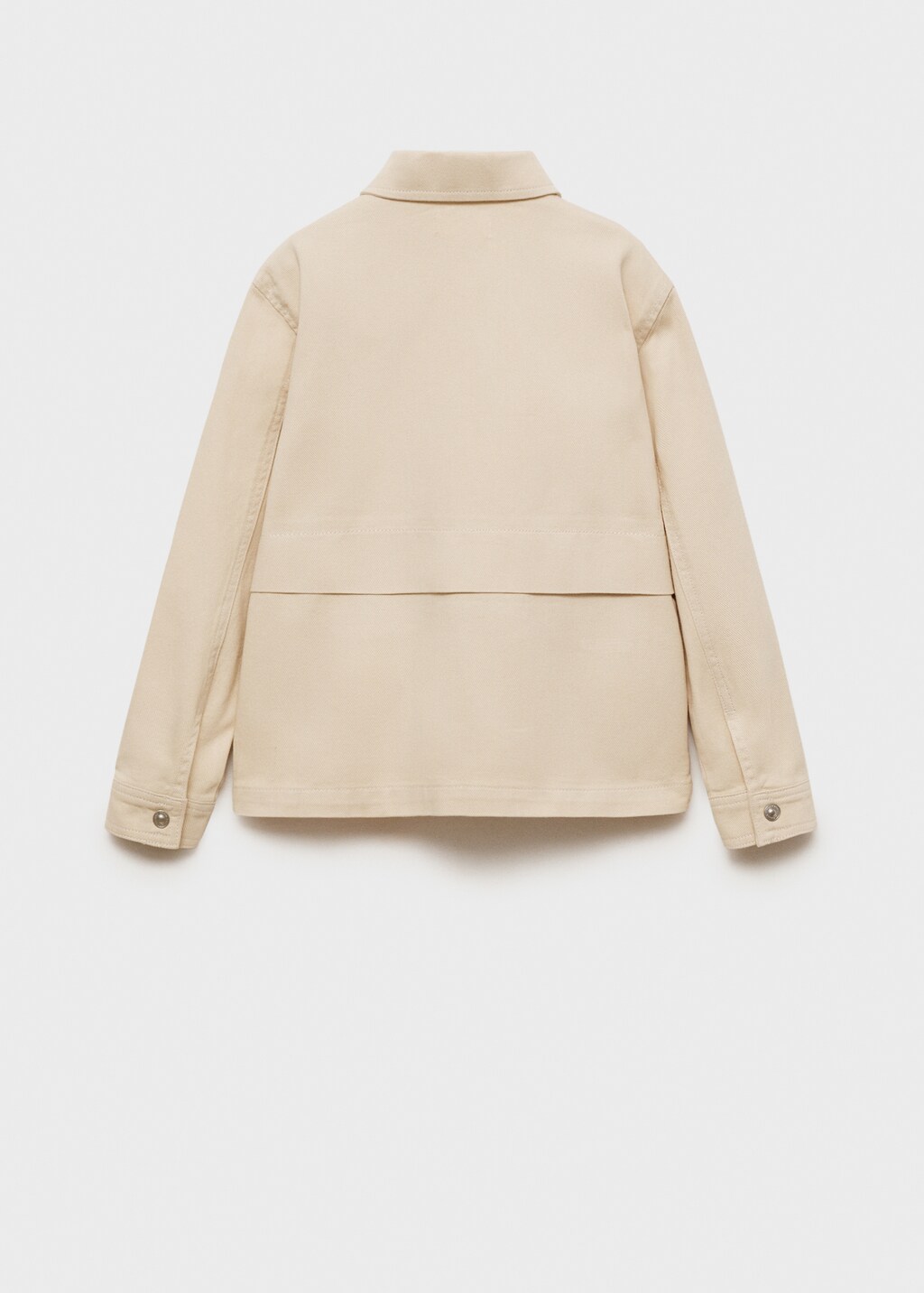 Twill jacket with pockets - Kids | MANGO USA Twill jacket with pockets - Kids | MANGO USA