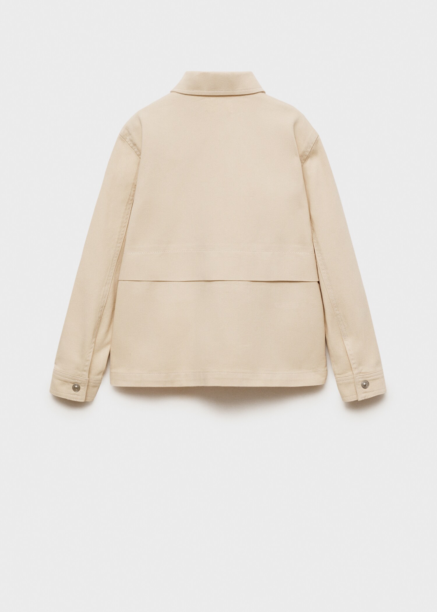 Chaqueta sarga bolsillos - Reverso del artículo