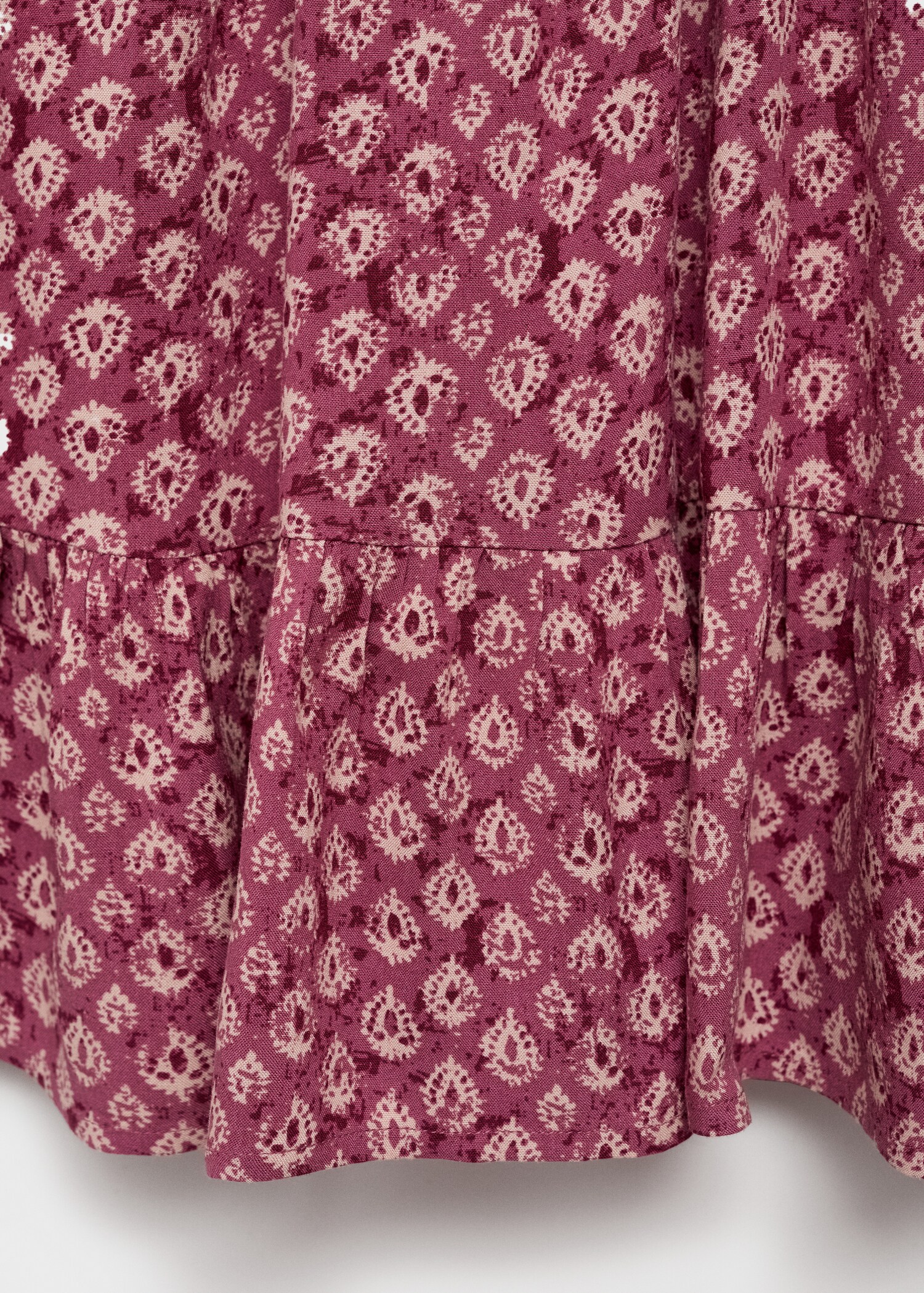 Vestido estampado corto - Detalle del artículo 8
