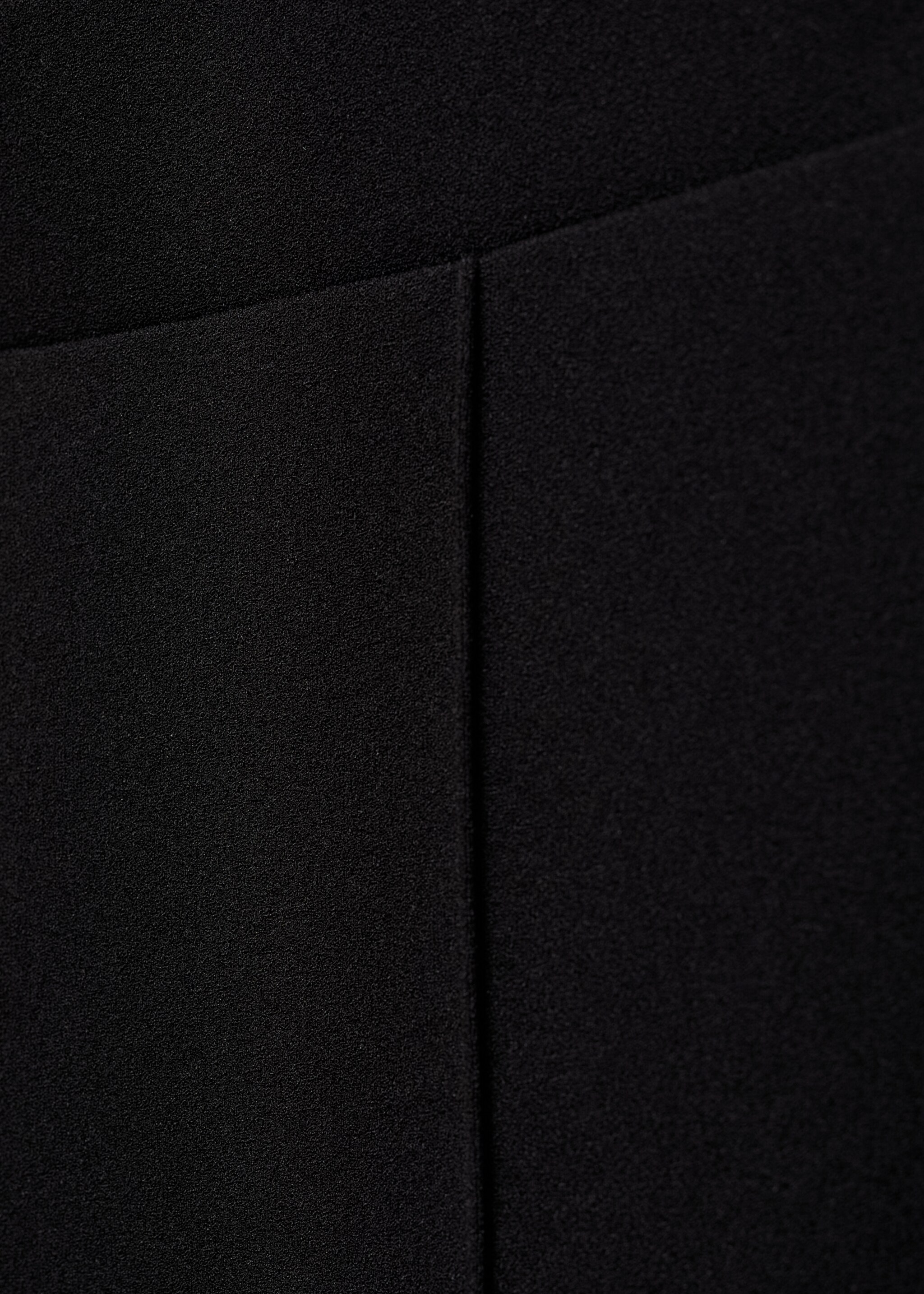 Straight knitted trousers - Details of the article 0