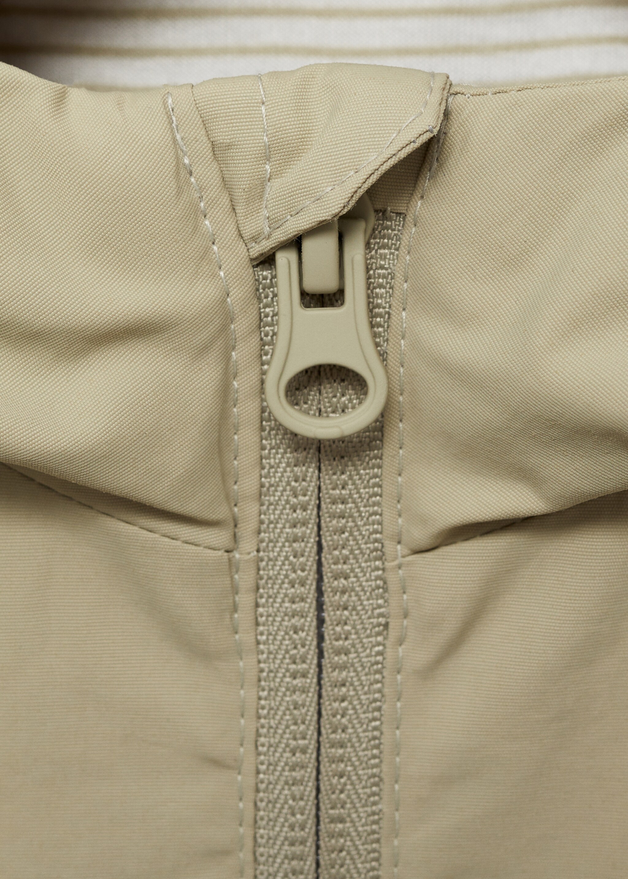 Quilted hooded parka - Details of the article 8