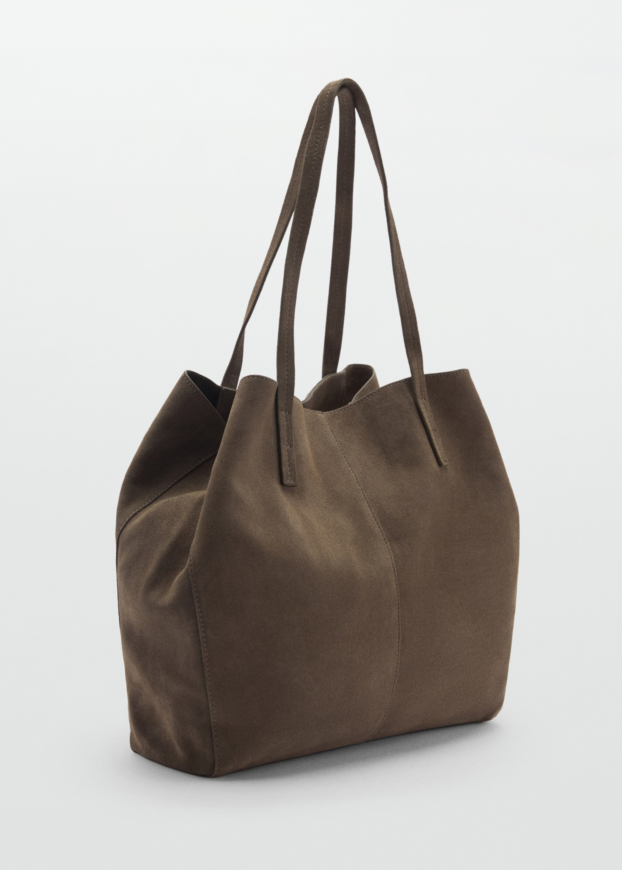 Sac fourre-tout suède - Plan moyen