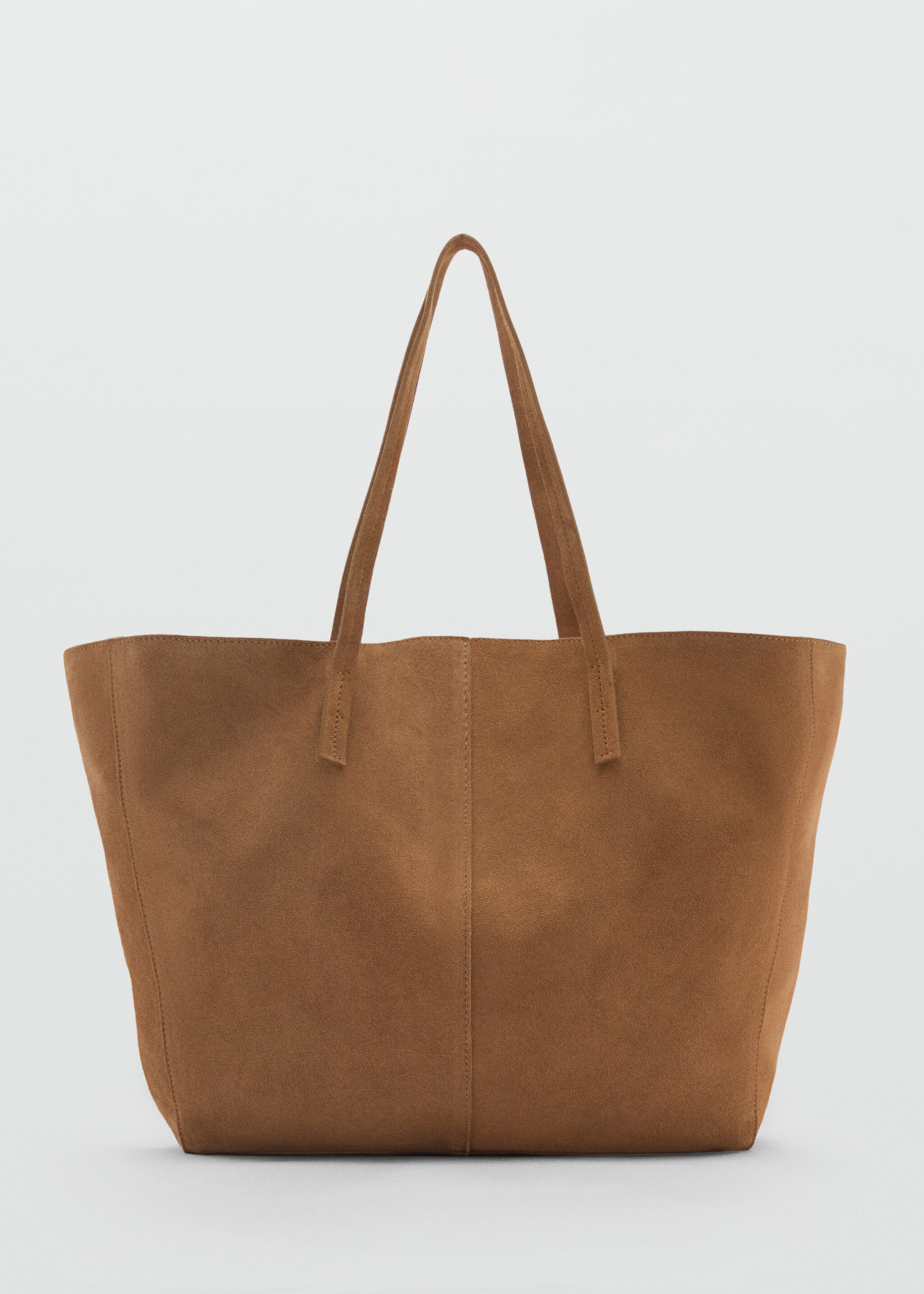 Suede shopper bag - Article without model