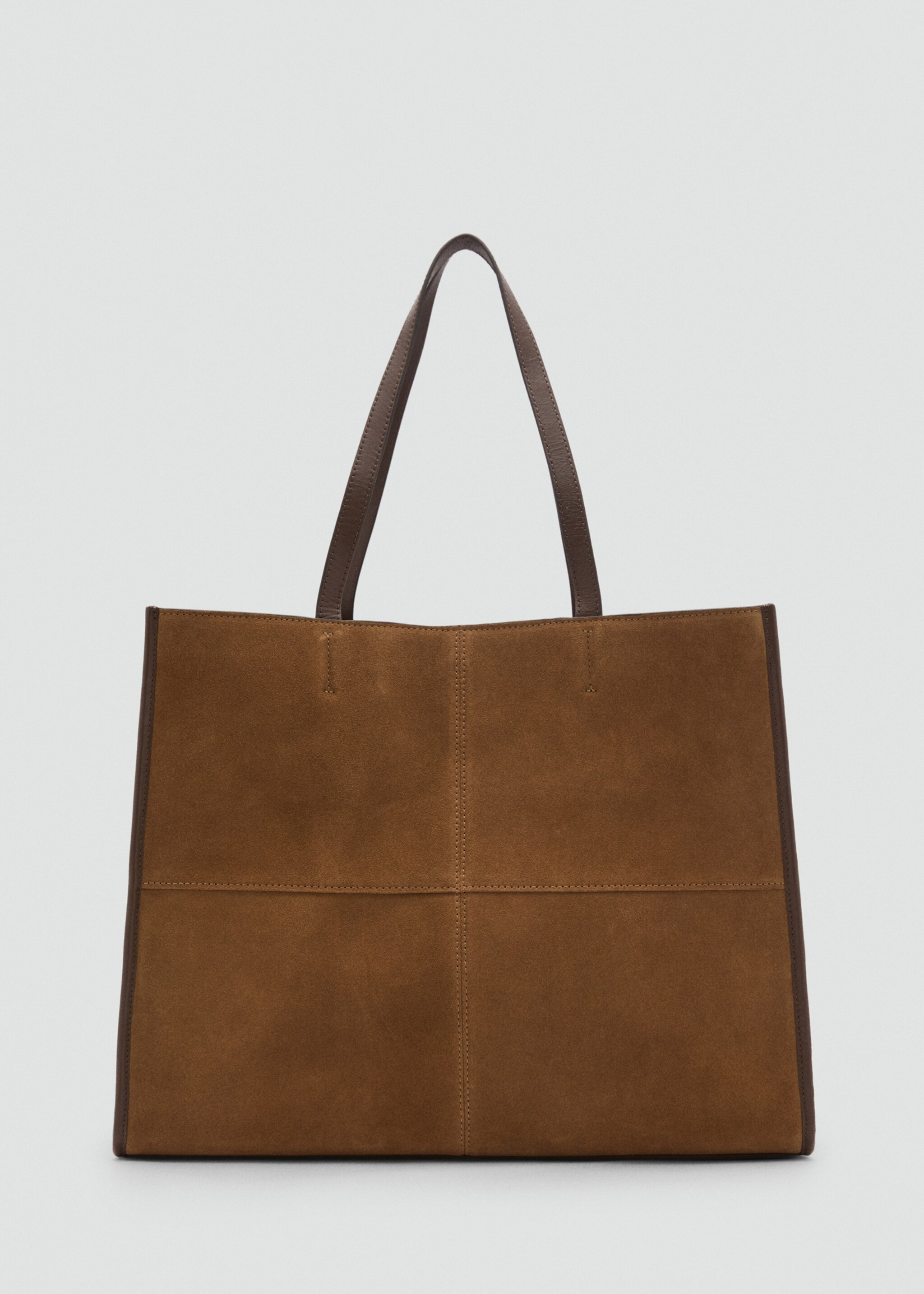 Sac cabas cuir coutures - Article sans modèle