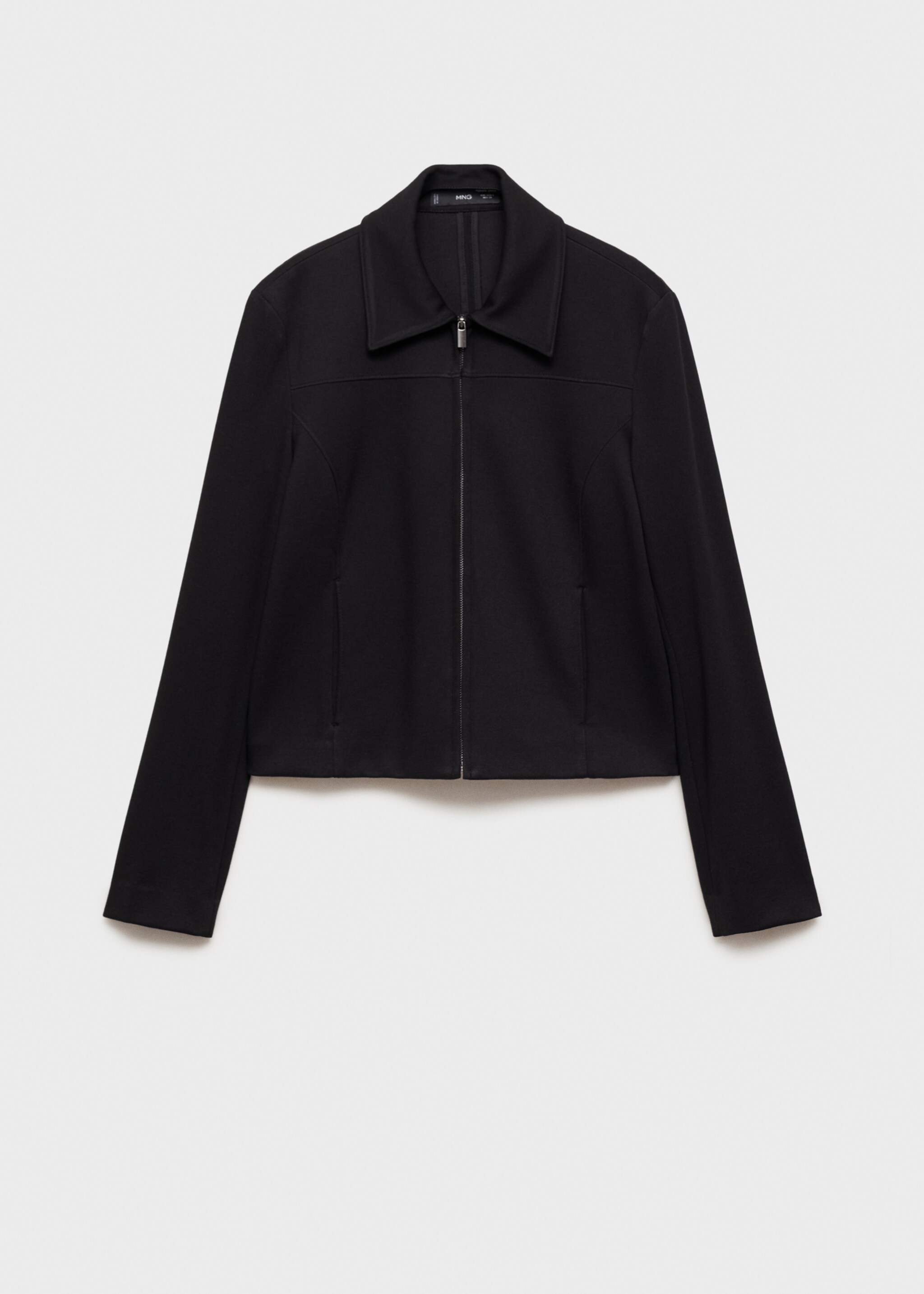 Chaqueta entallada cremallera - Artículo sin modelo