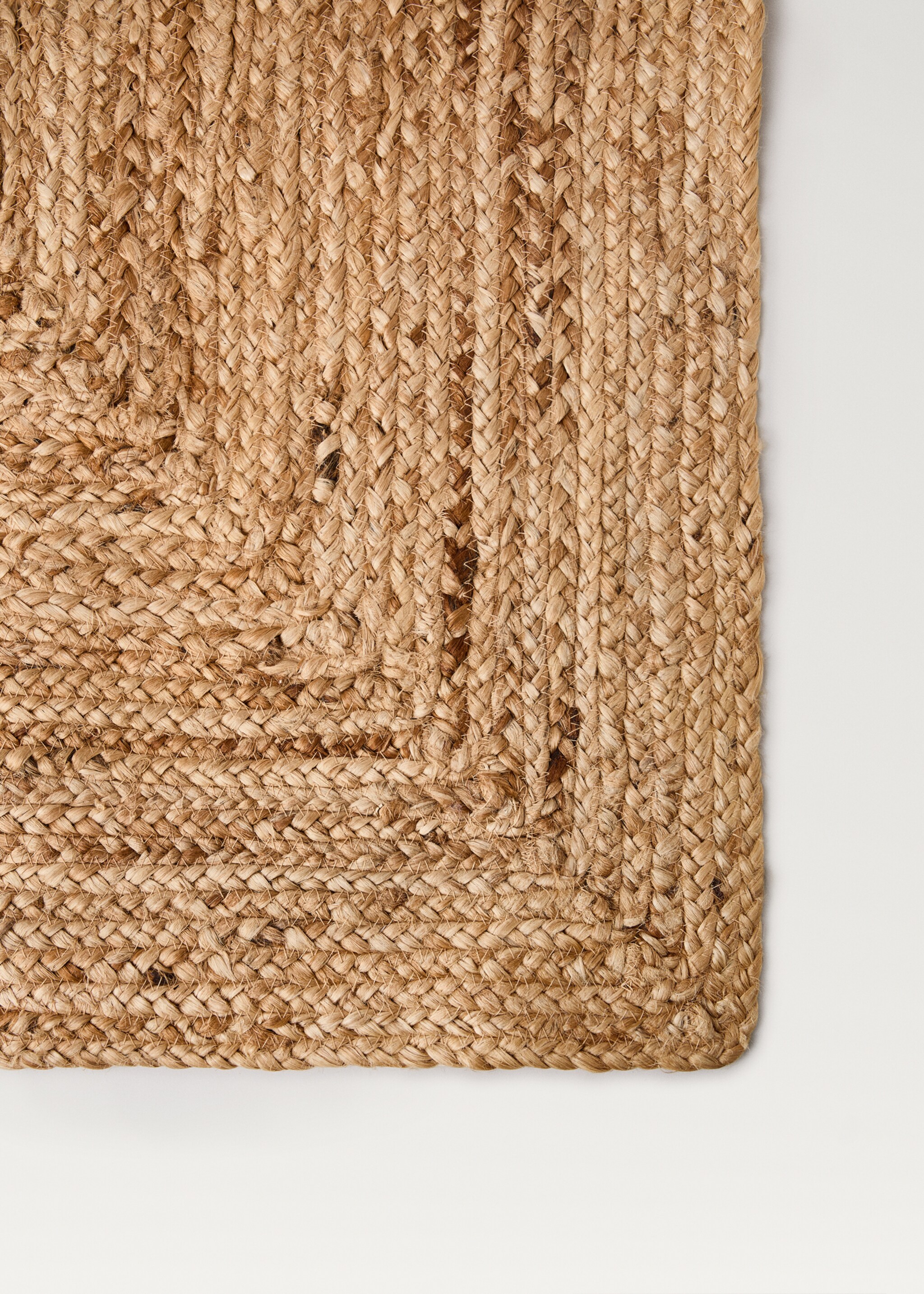 Alfombra yute fibra natural trenzada grande - Detalle del artículo 3