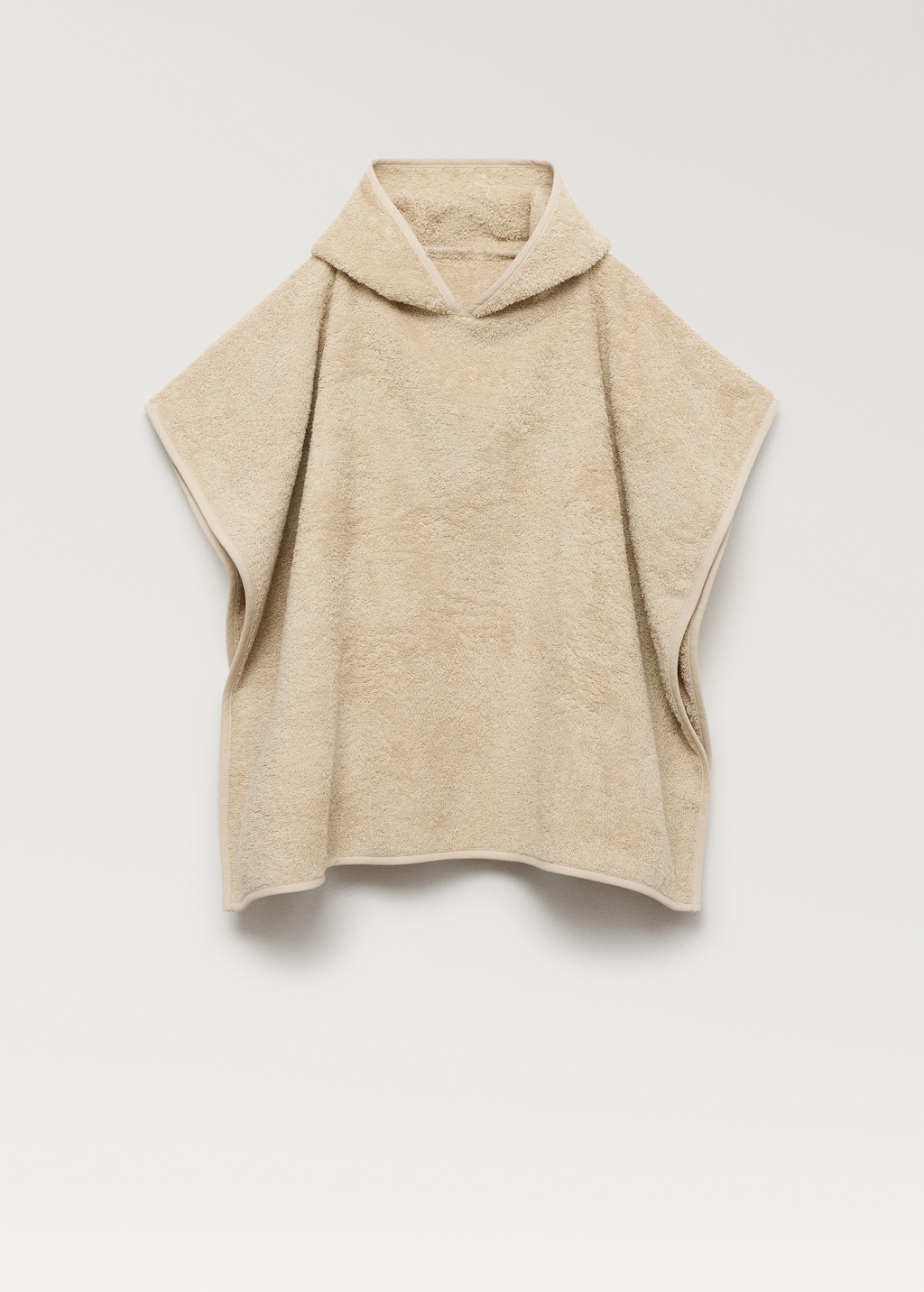 Children's terry towel bath poncho