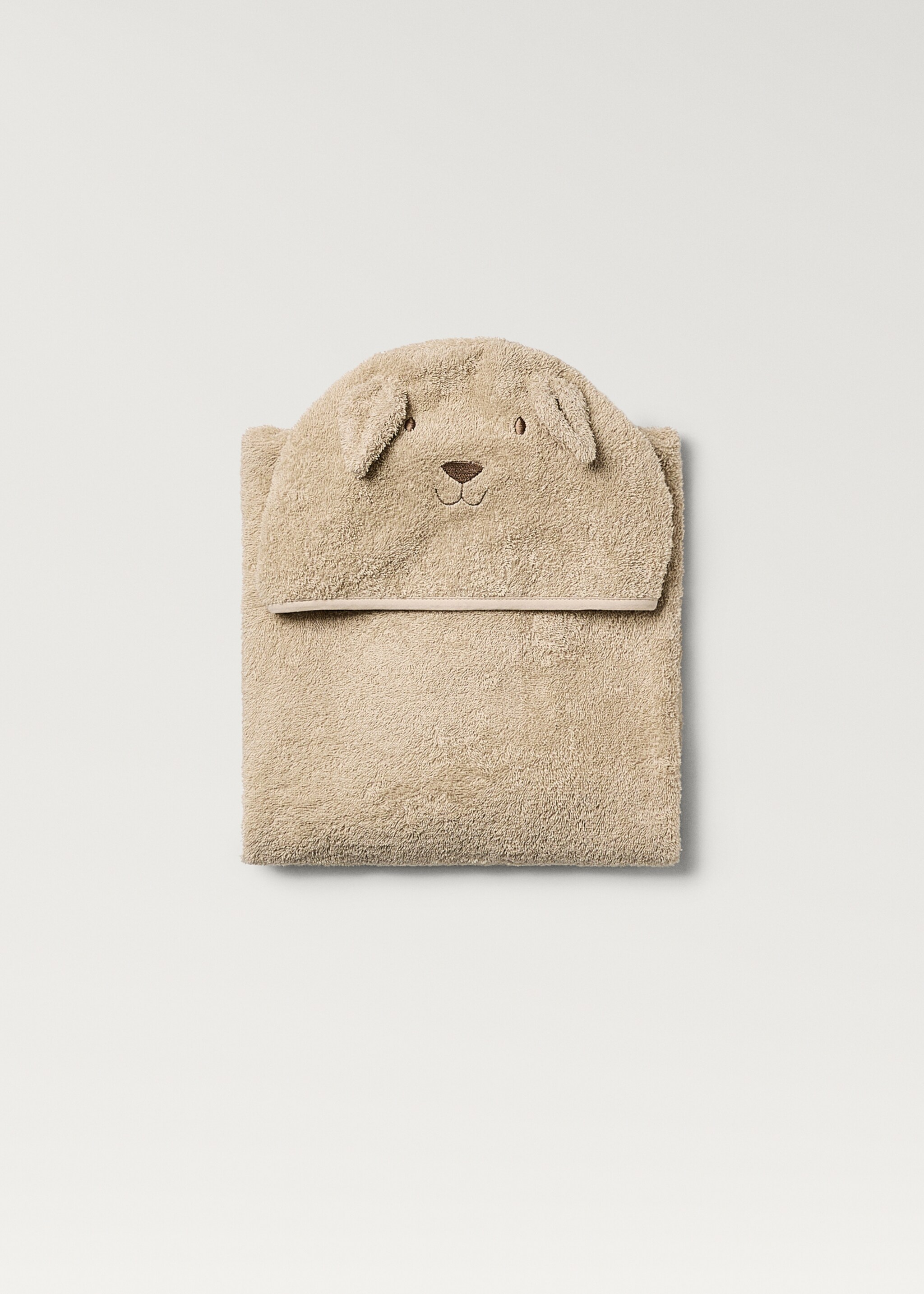 Terry towelling bath cape with ears - Details of the article 3