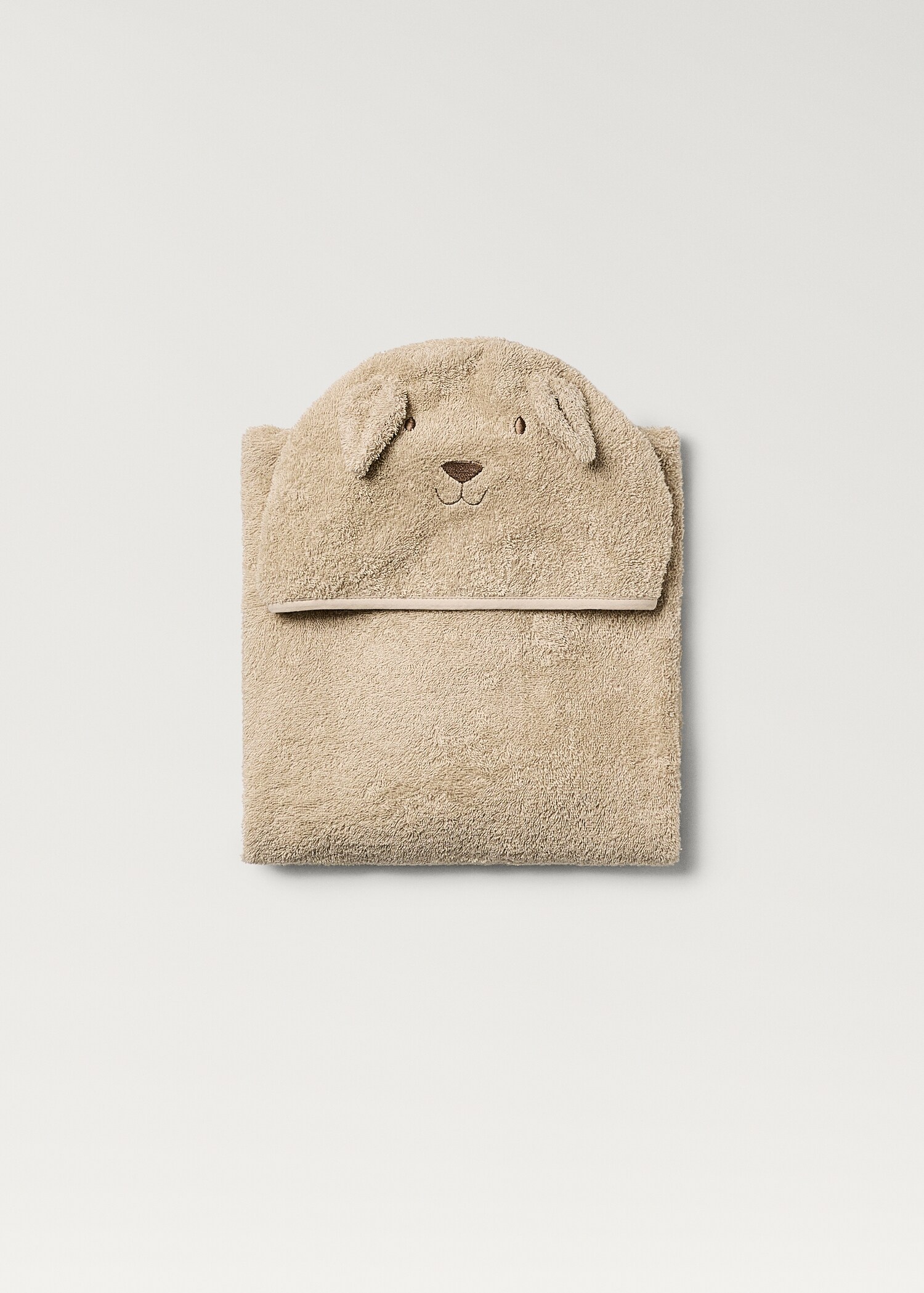 Terry towelling bath cape with ears - Details of the article 3