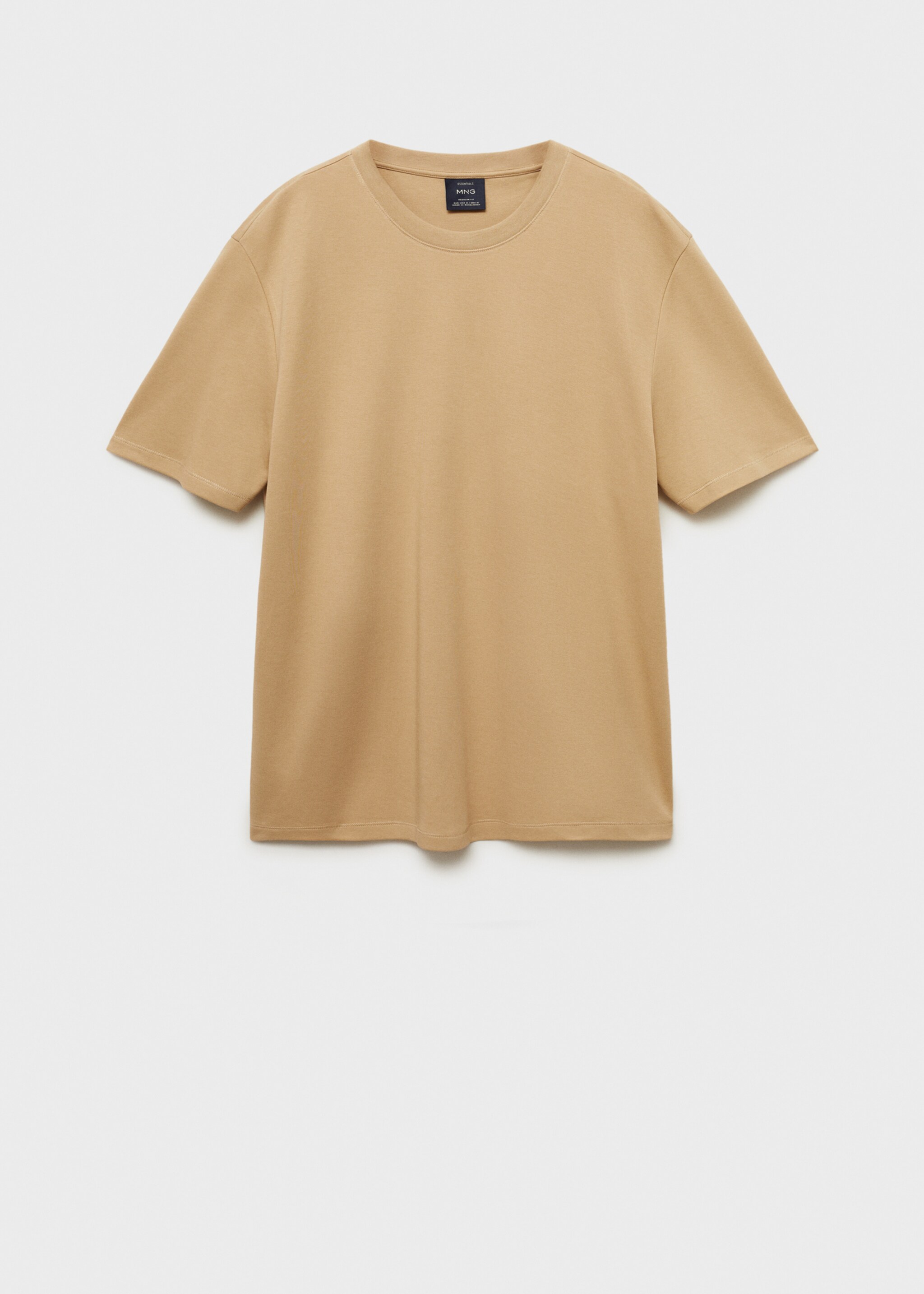 Medium weight regular fit T-shirt - Article without model