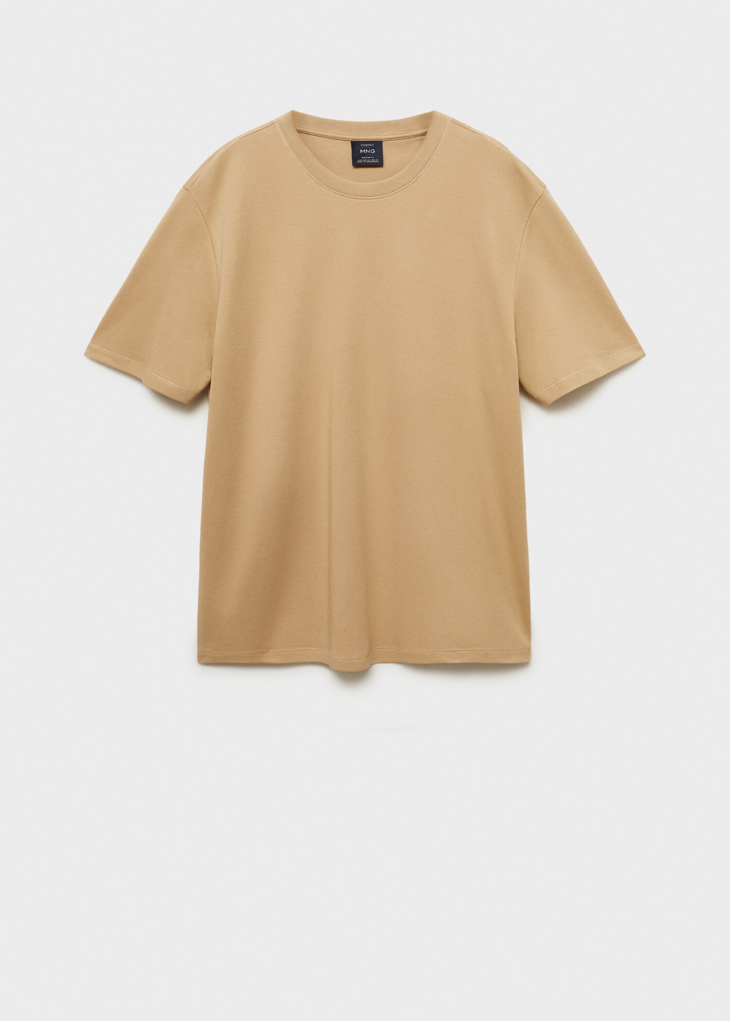 Medium weight regular fit T-shirt - Article without model