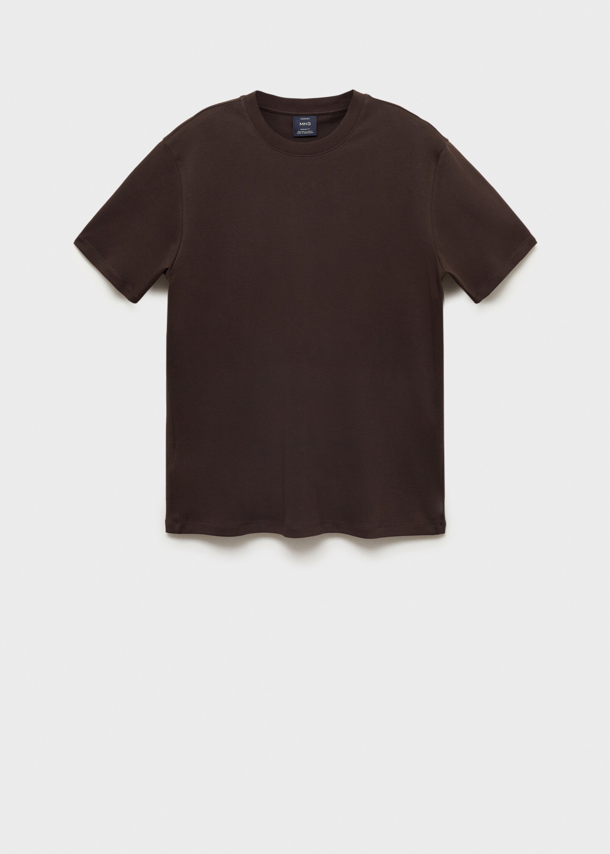 Medium weight regular fit T-shirt - Article without model