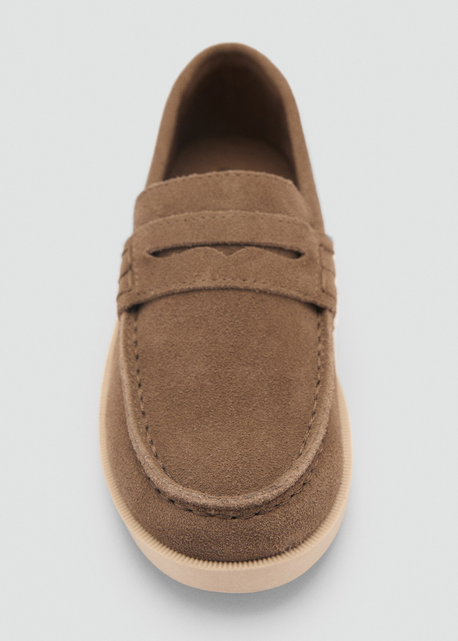 Suede leather loafers - Details of the article 1