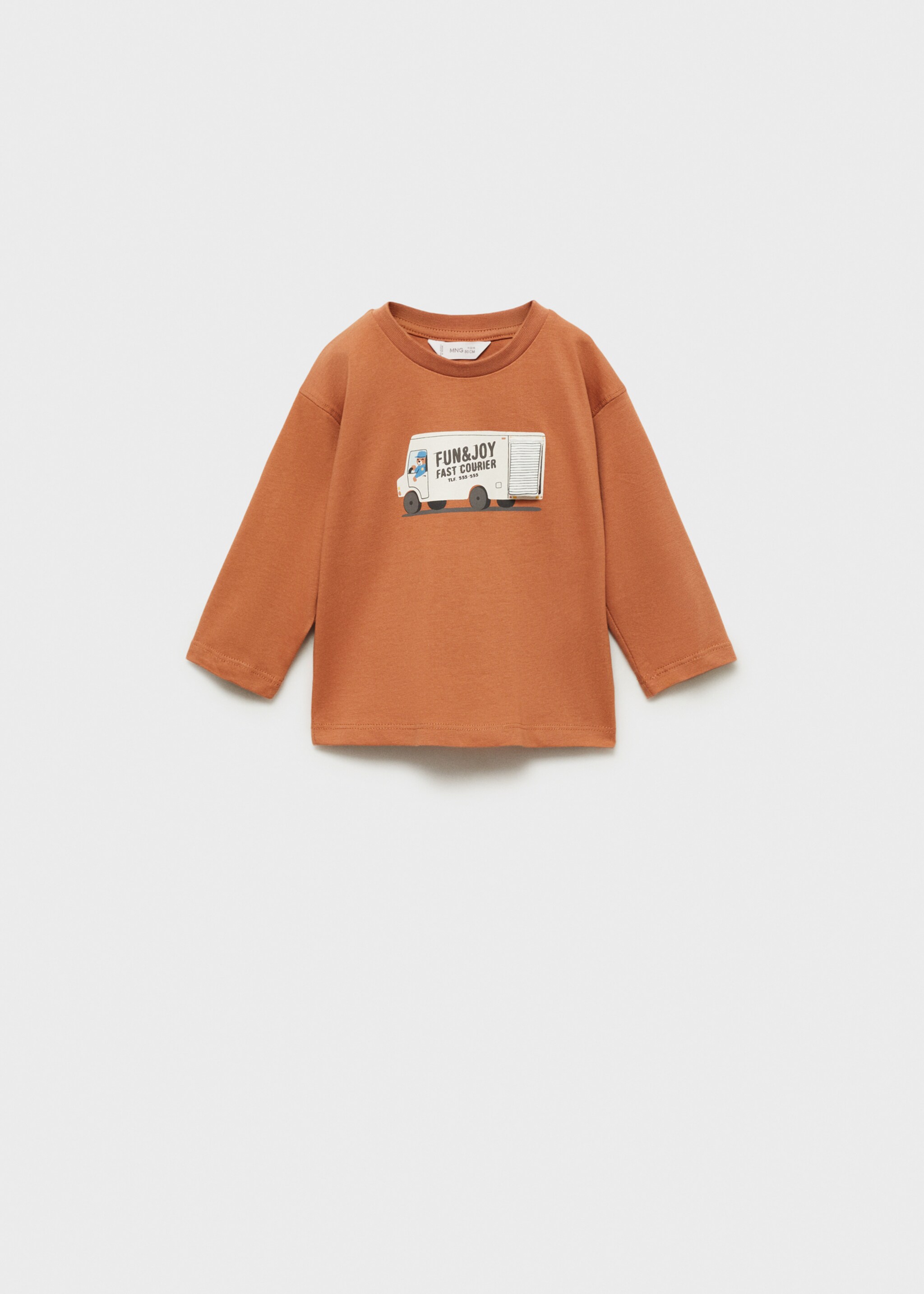 T-shirt motif imprimé - Article sans modèle