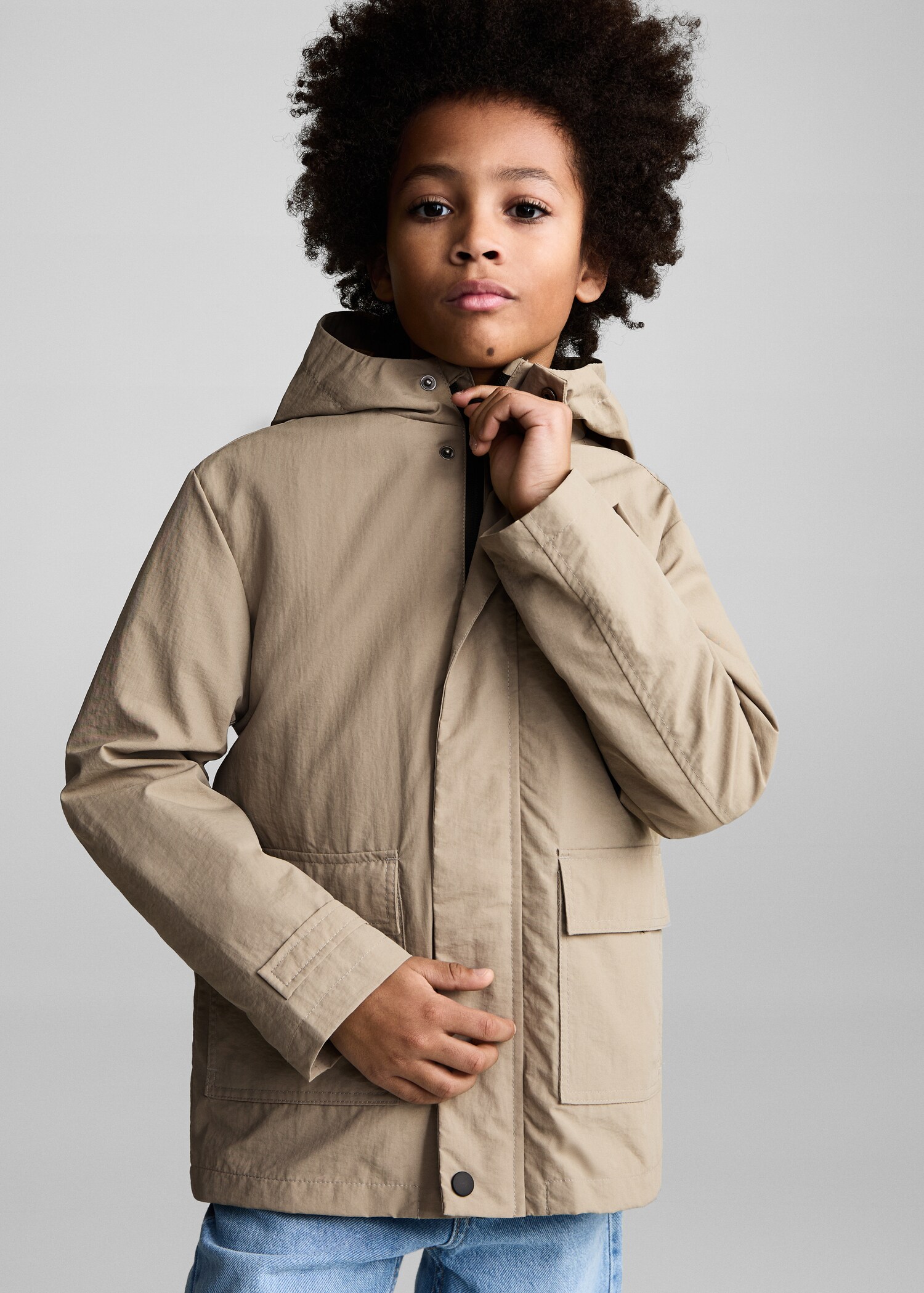 Hooded parka - Details of the article 2