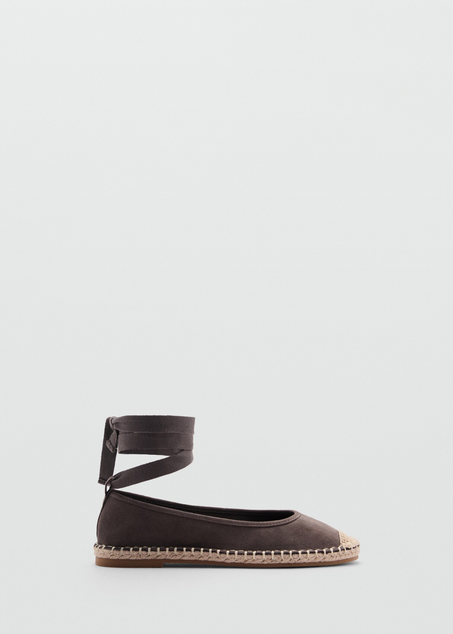 Lace-up cotton espadrilles - Article without model