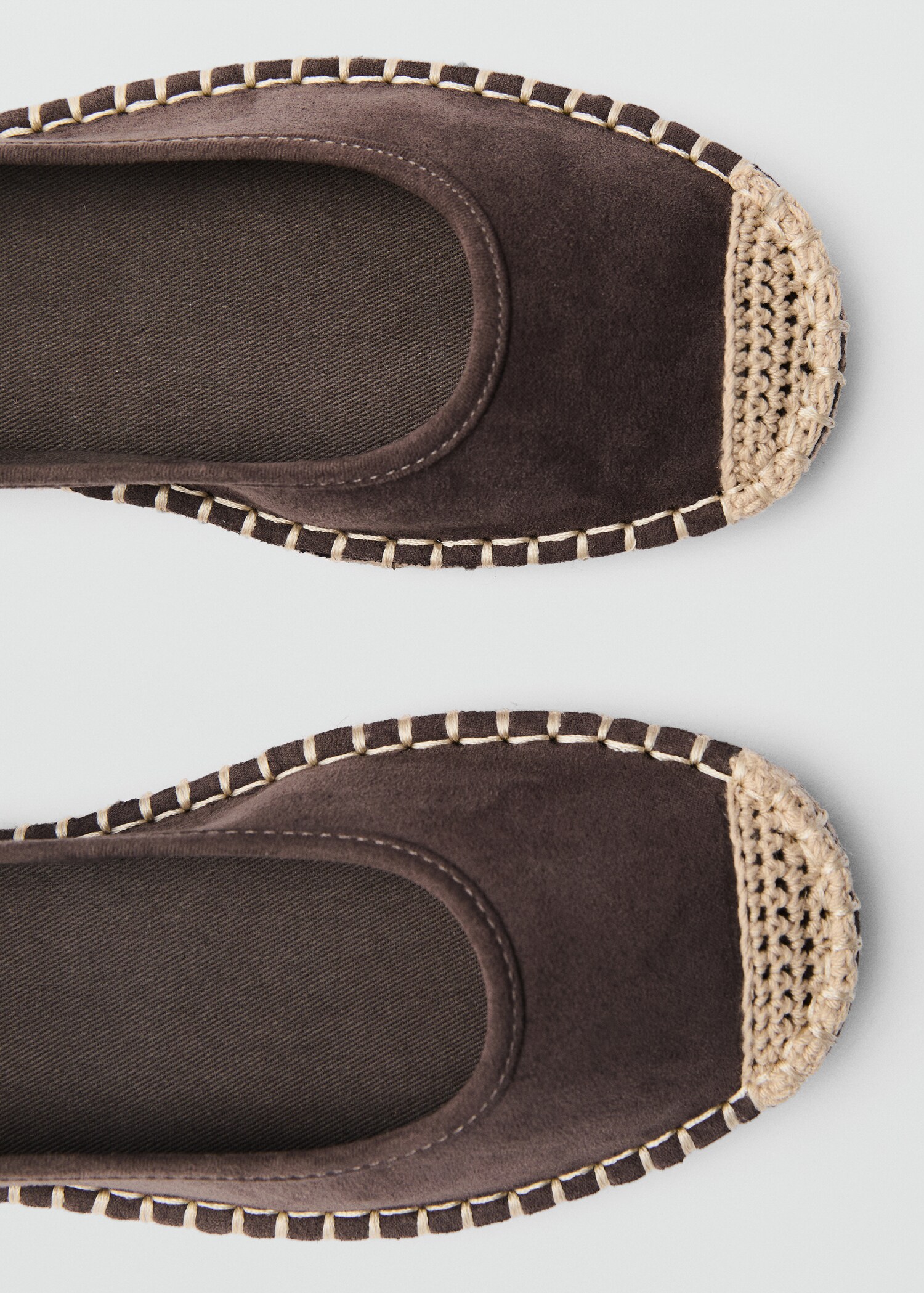 Lace-up cotton espadrilles - Details of the article 1
