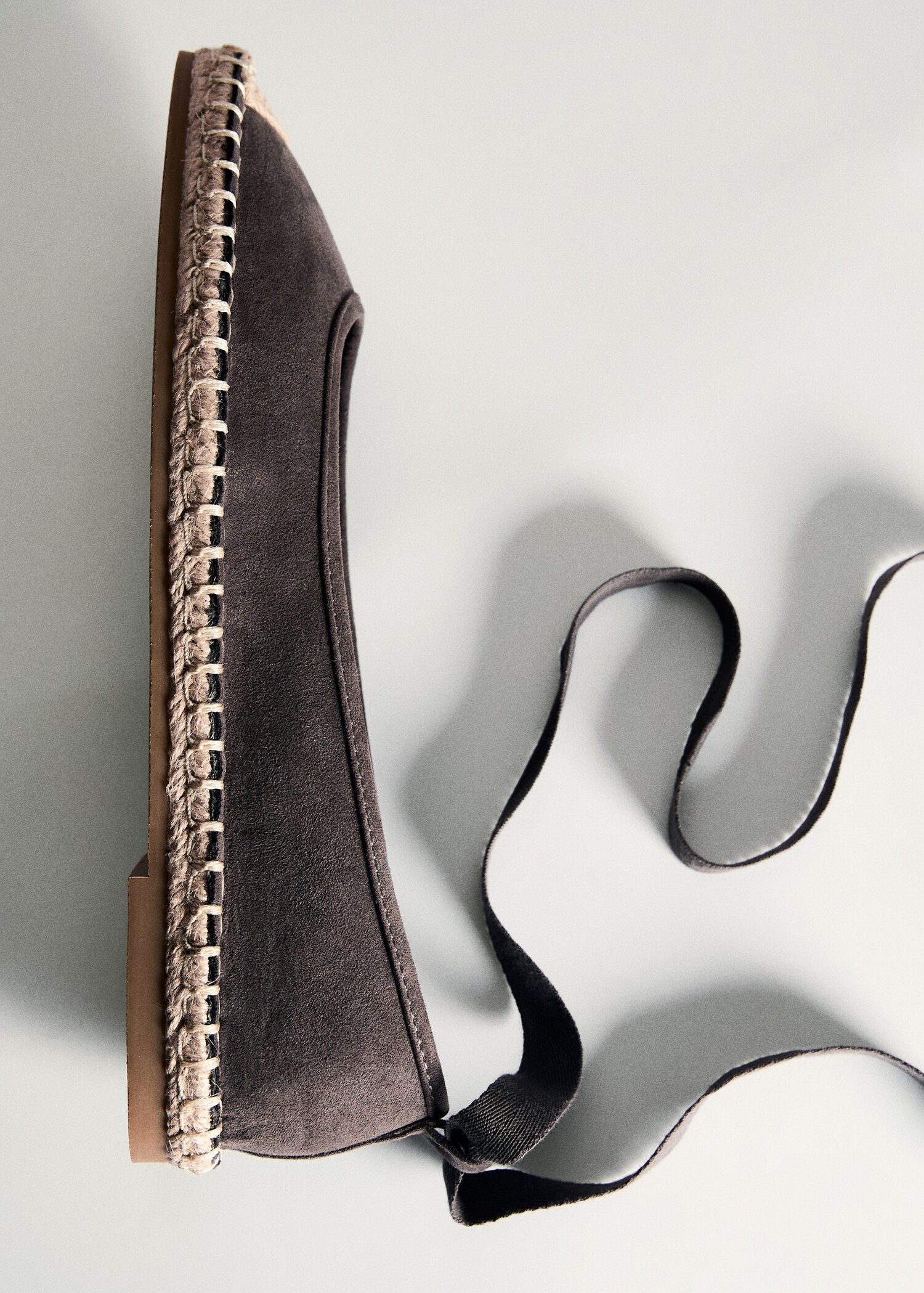 Lace-up cotton espadrilles - Details of the article 5