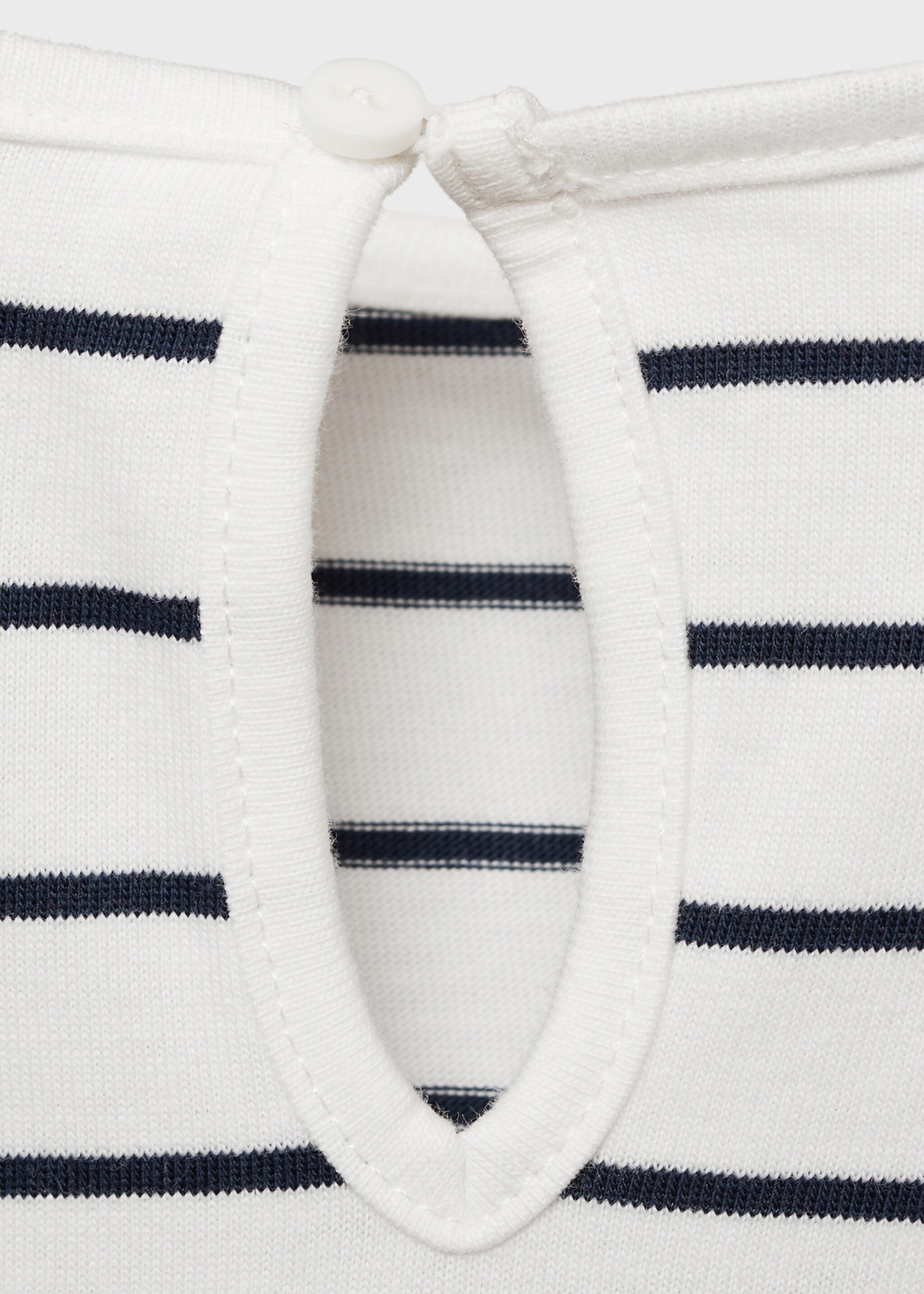 Striped cotton dress - Details of the article 8