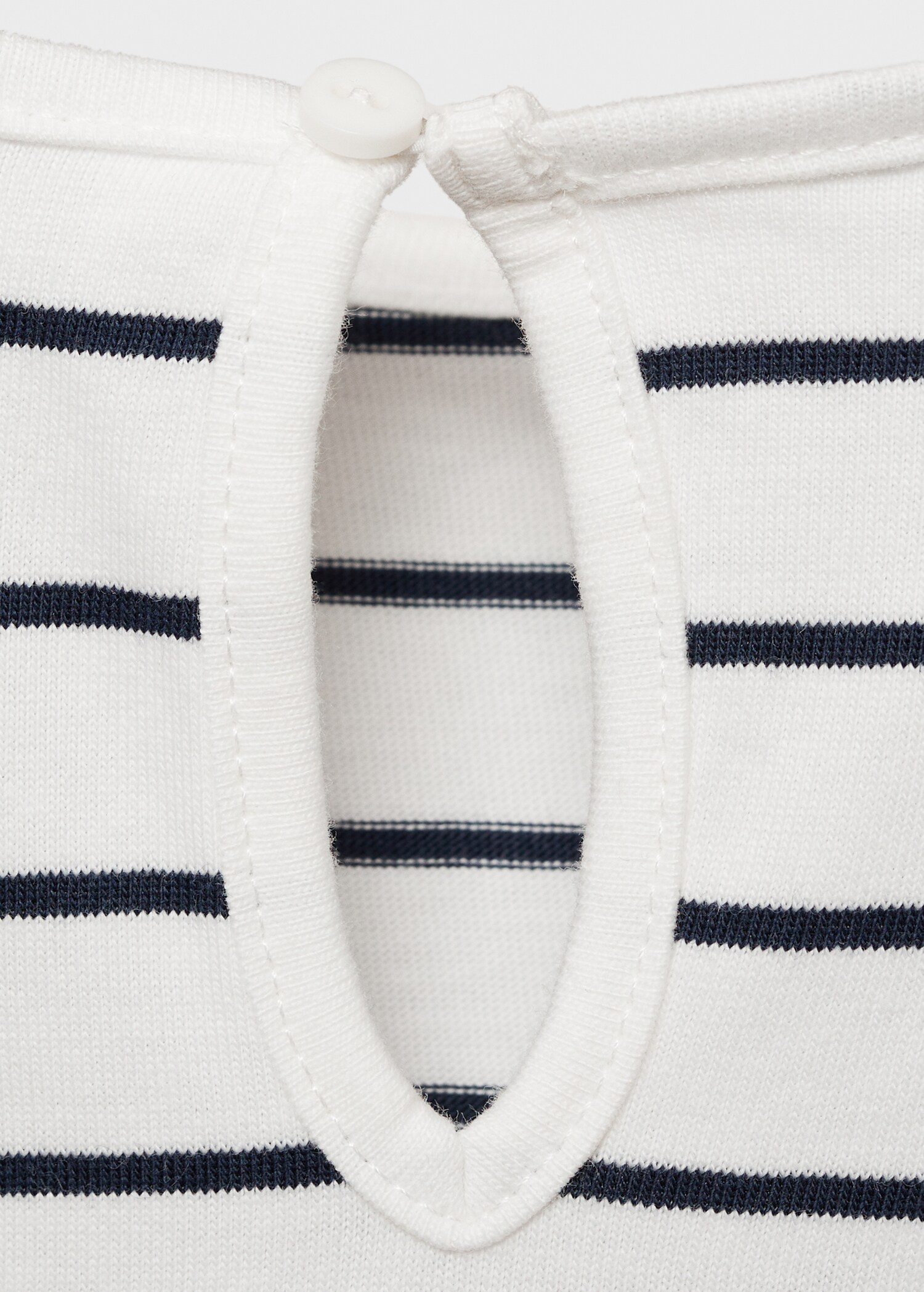 Striped cotton dress - Details of the article 8