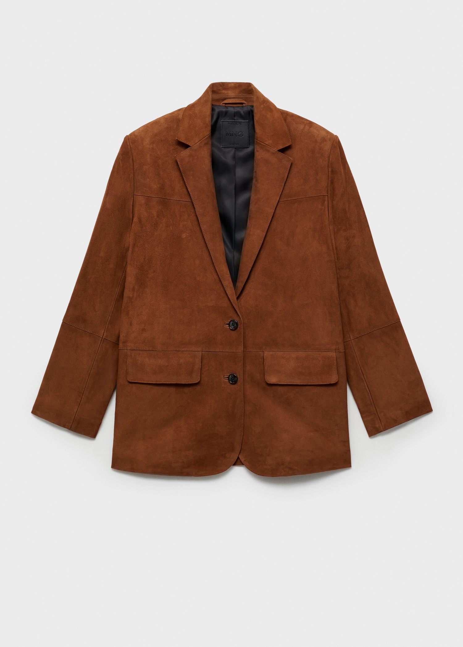 Mango Giacca Camoscio Marrone Donna Giacca Donna In Camoscio Verde