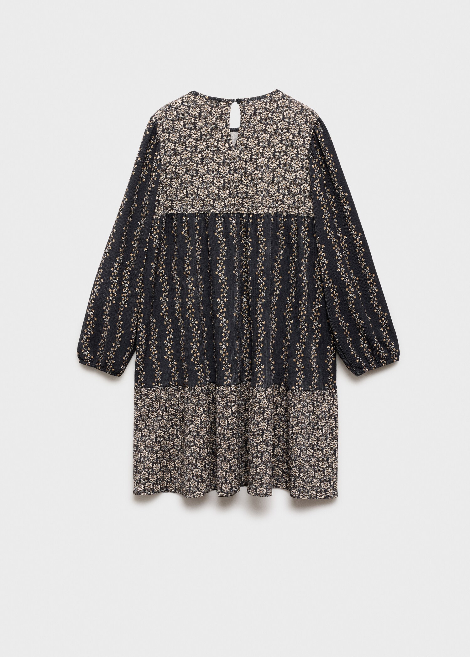 Printed Short Dress Kids MANGO Lebanon printed-short-dress-kids-mango-lebanon