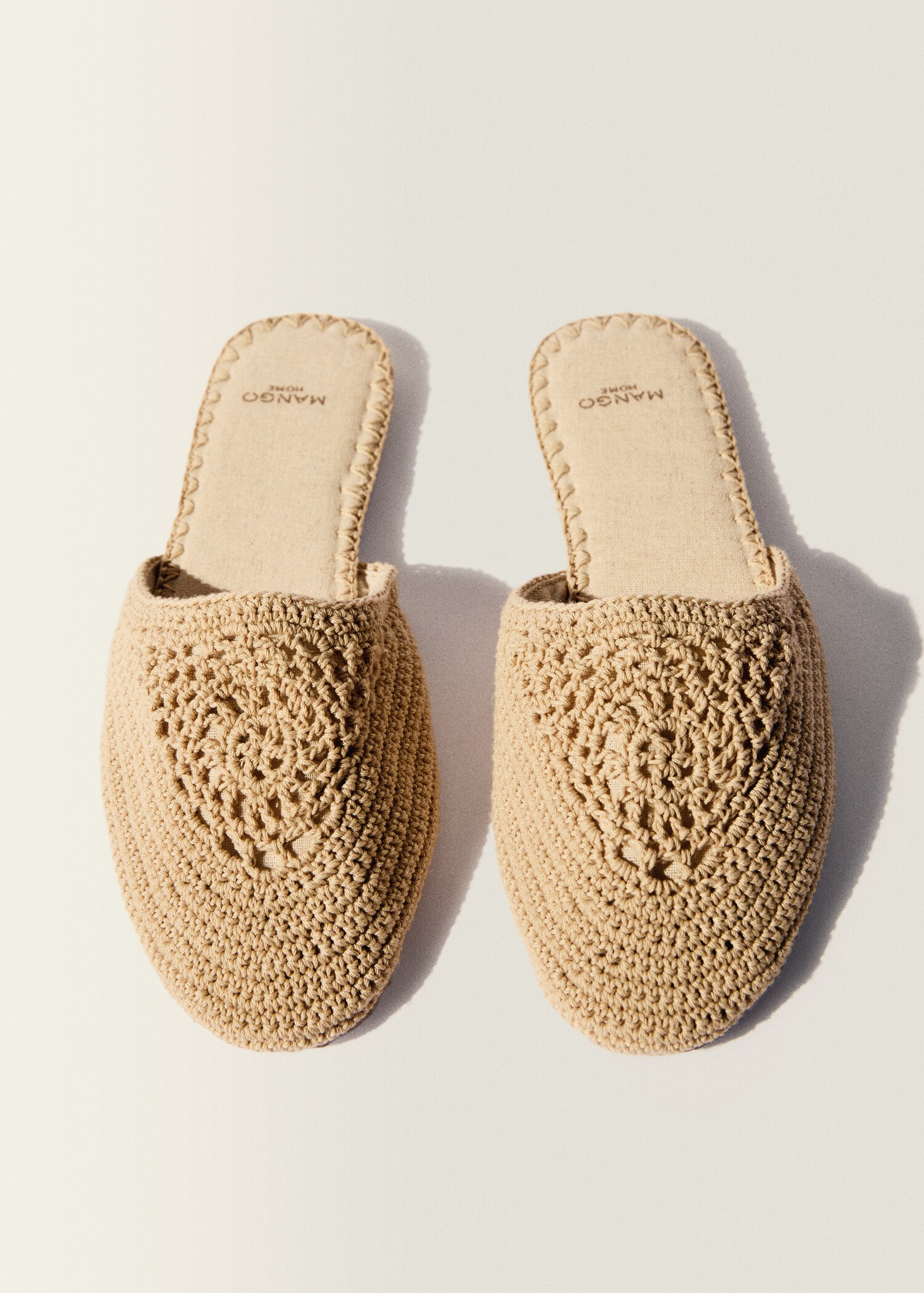 Cotton braided slippers - Details of the article 6