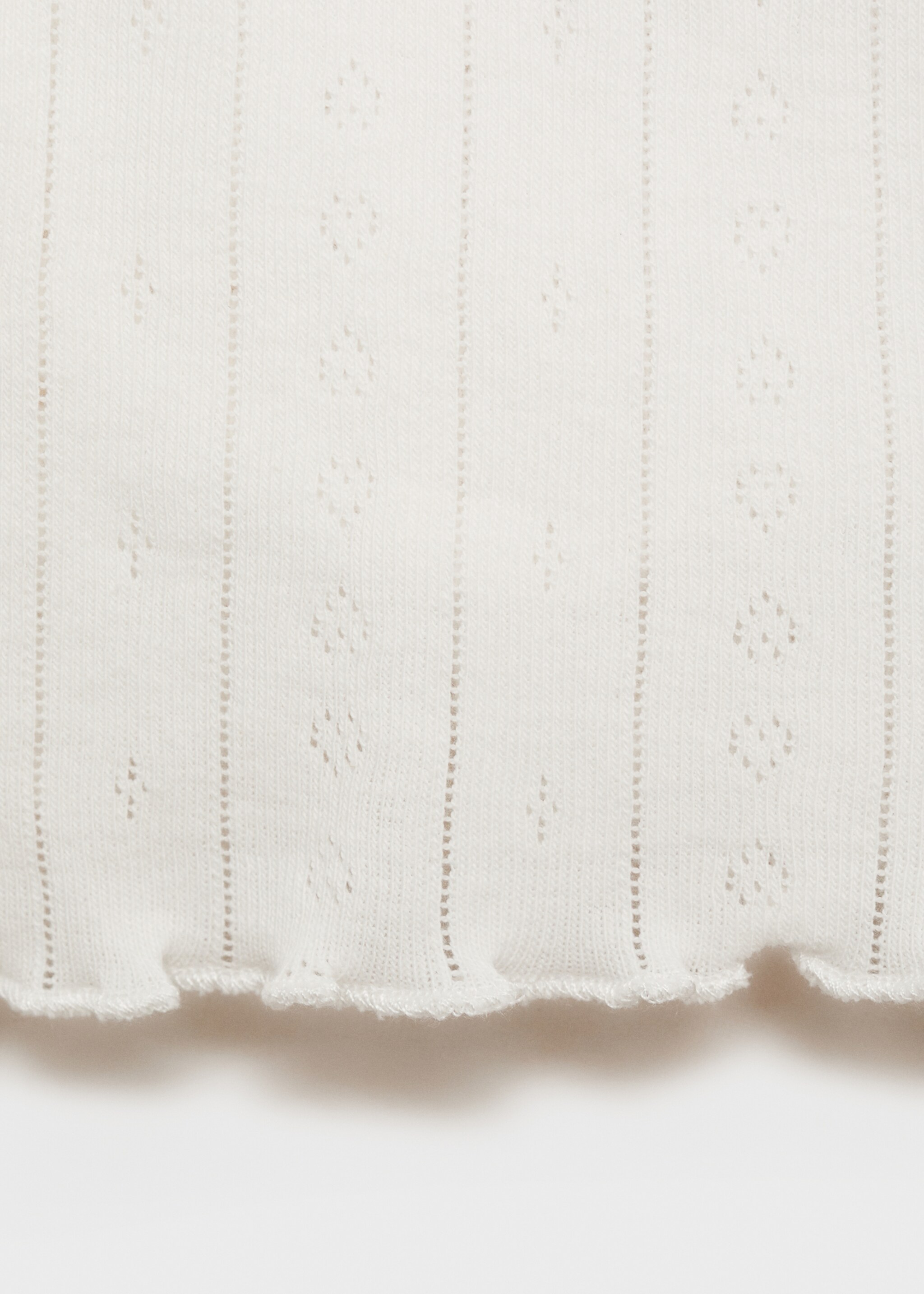 Unstitched cotton pyjama shorts - Dettaglio dell'articolo 0