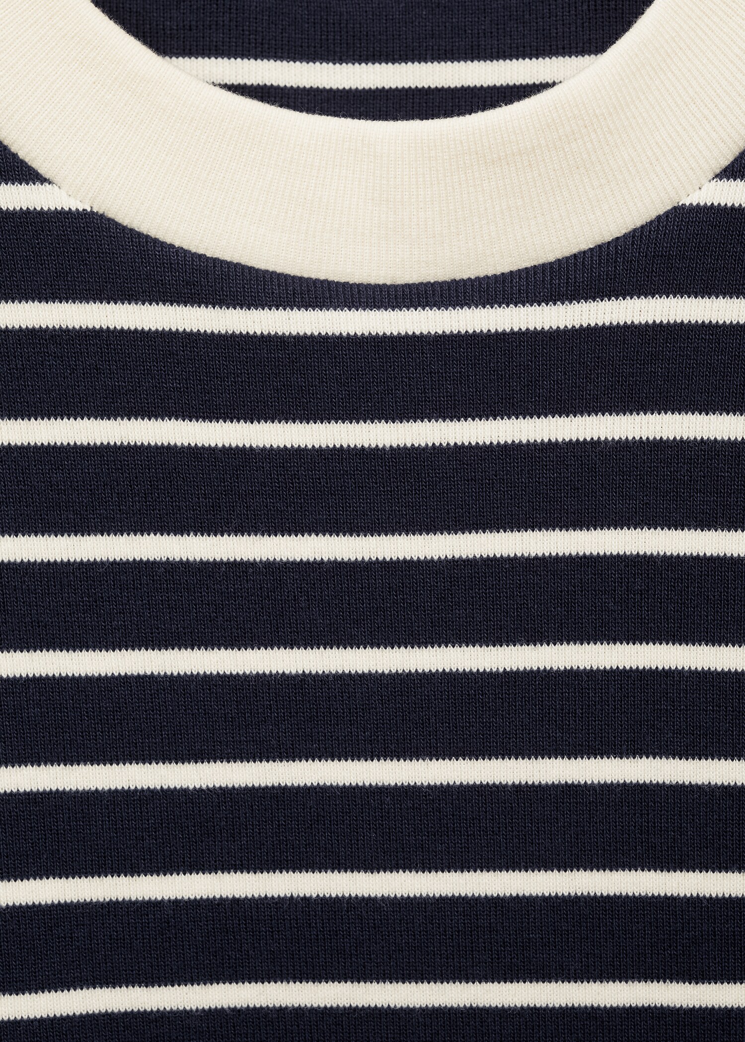Gestreiftes Baumwoll-Shirt - Detail des Artikels 8