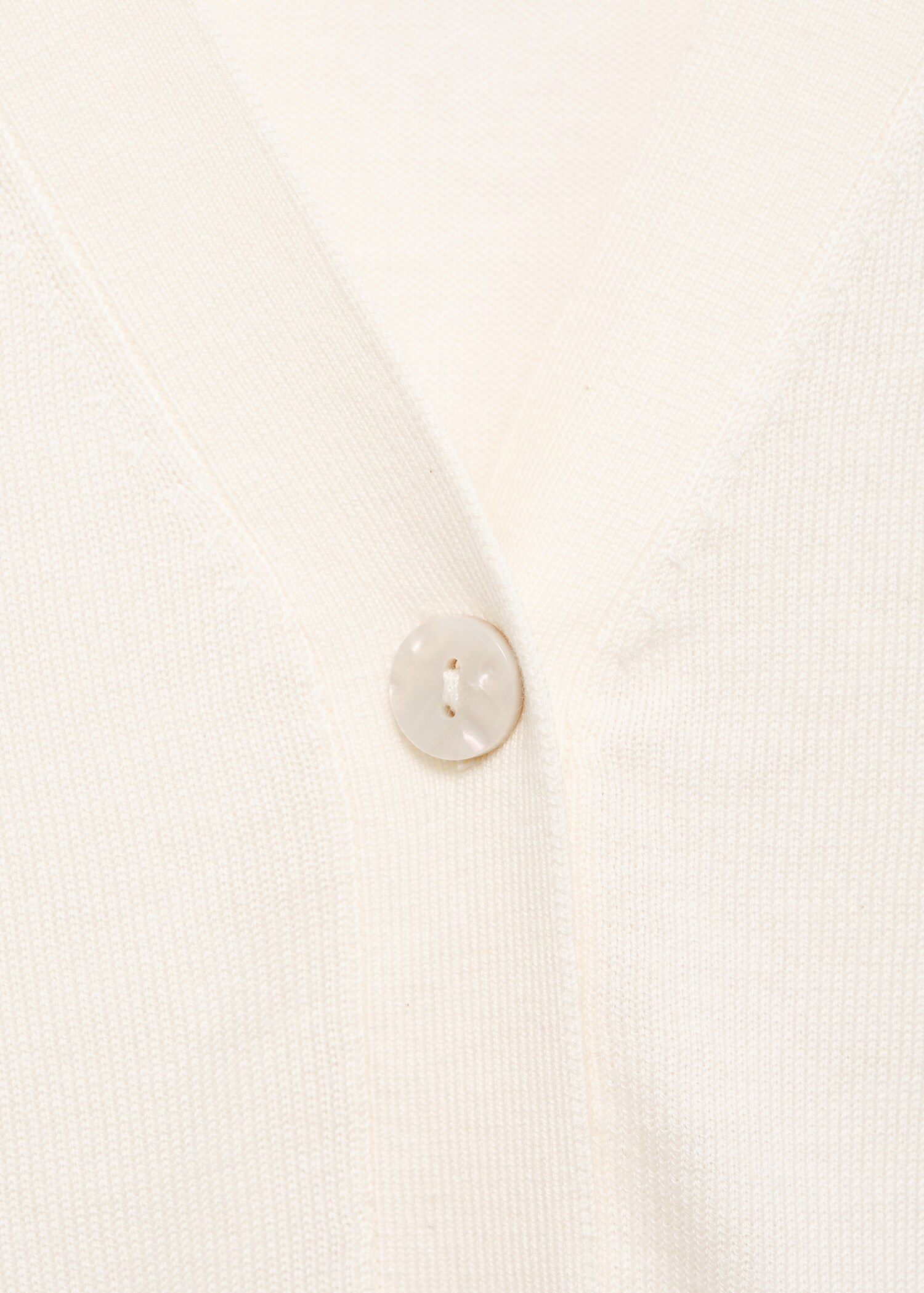 Mulberry silk-blend ribbed cardigan - Details of the article 8