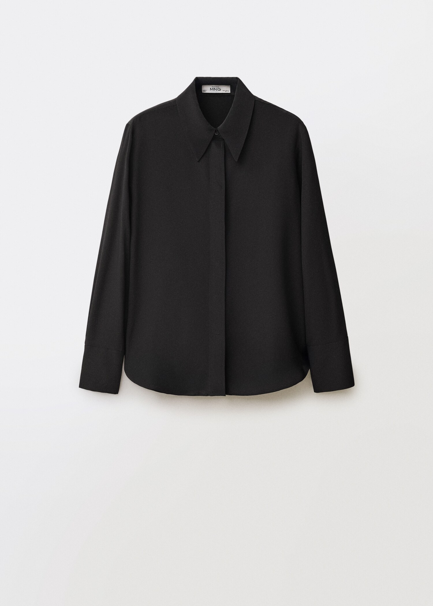 Camisa seda satinada - Artículo sin modelo