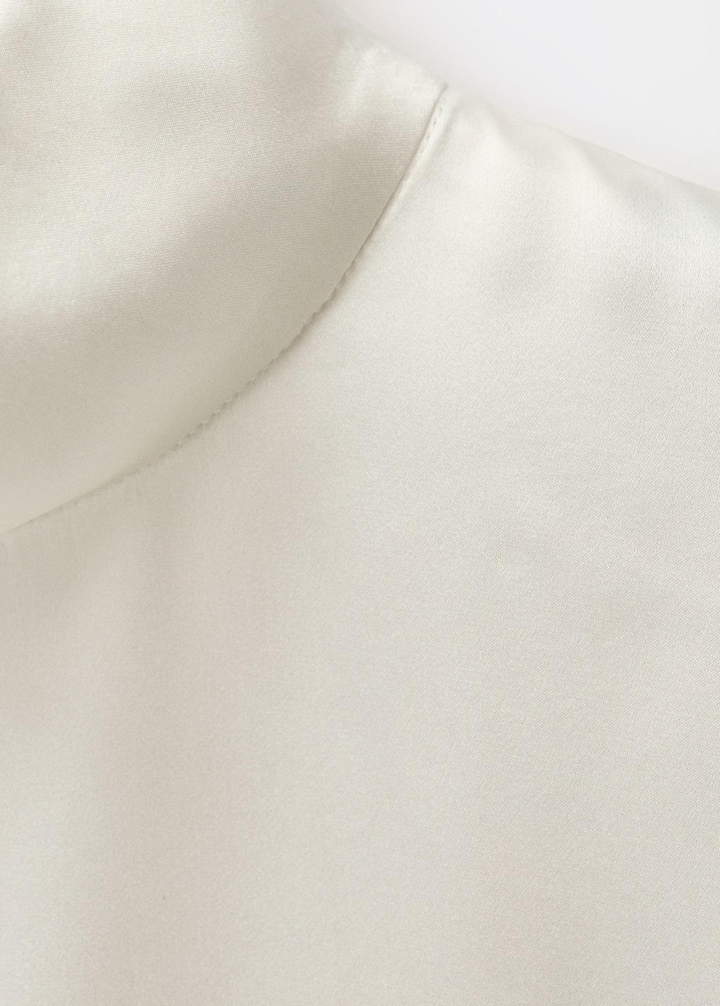 High neck silk blouse - Women | MANGO USA High neck silk blouse - Women | MANGO USA