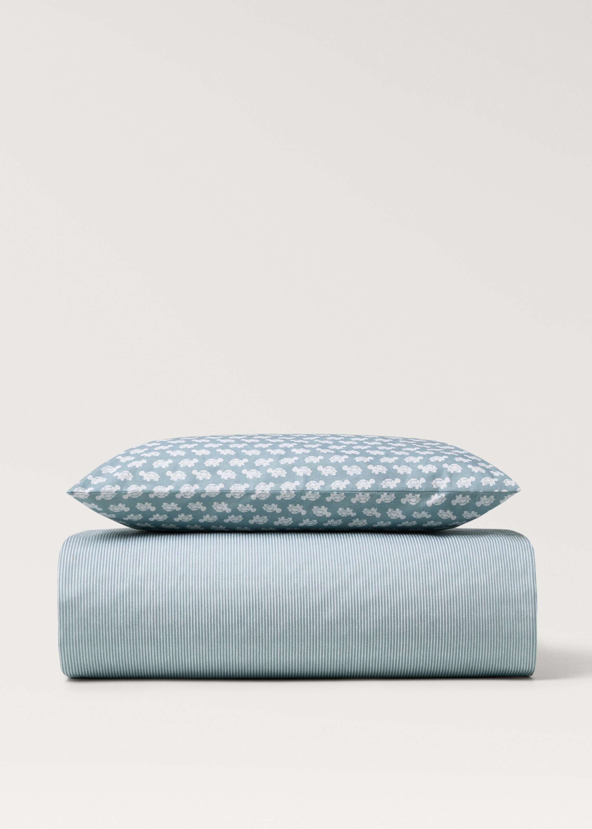 Funda nòrdica infantil cotó percal reversible llit 90 cm - Detall de l'article 1