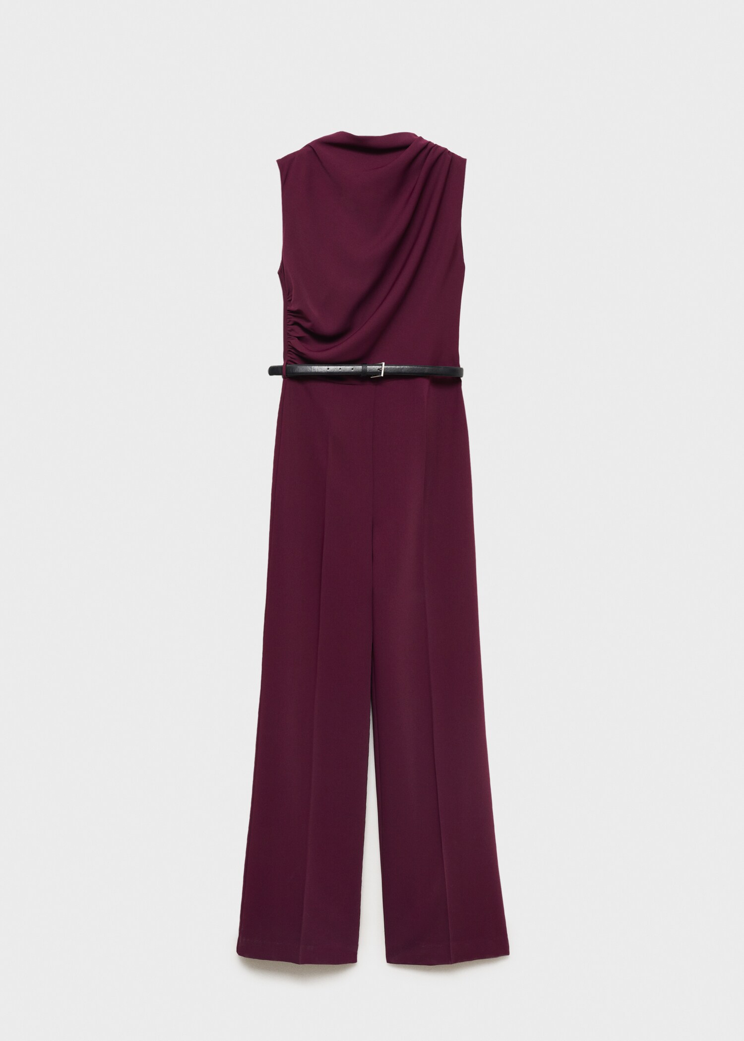 Langer Jumpsuit mit Gürtel - Artikel ohne Model