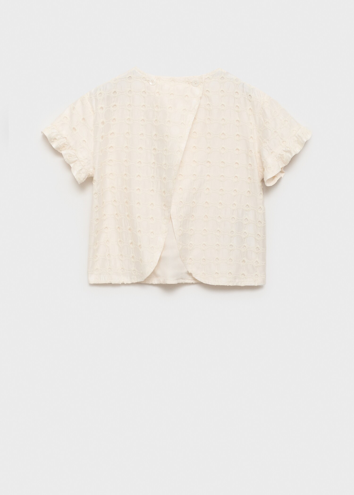 Blusa ricamo inglese - Retro dell'articolo
